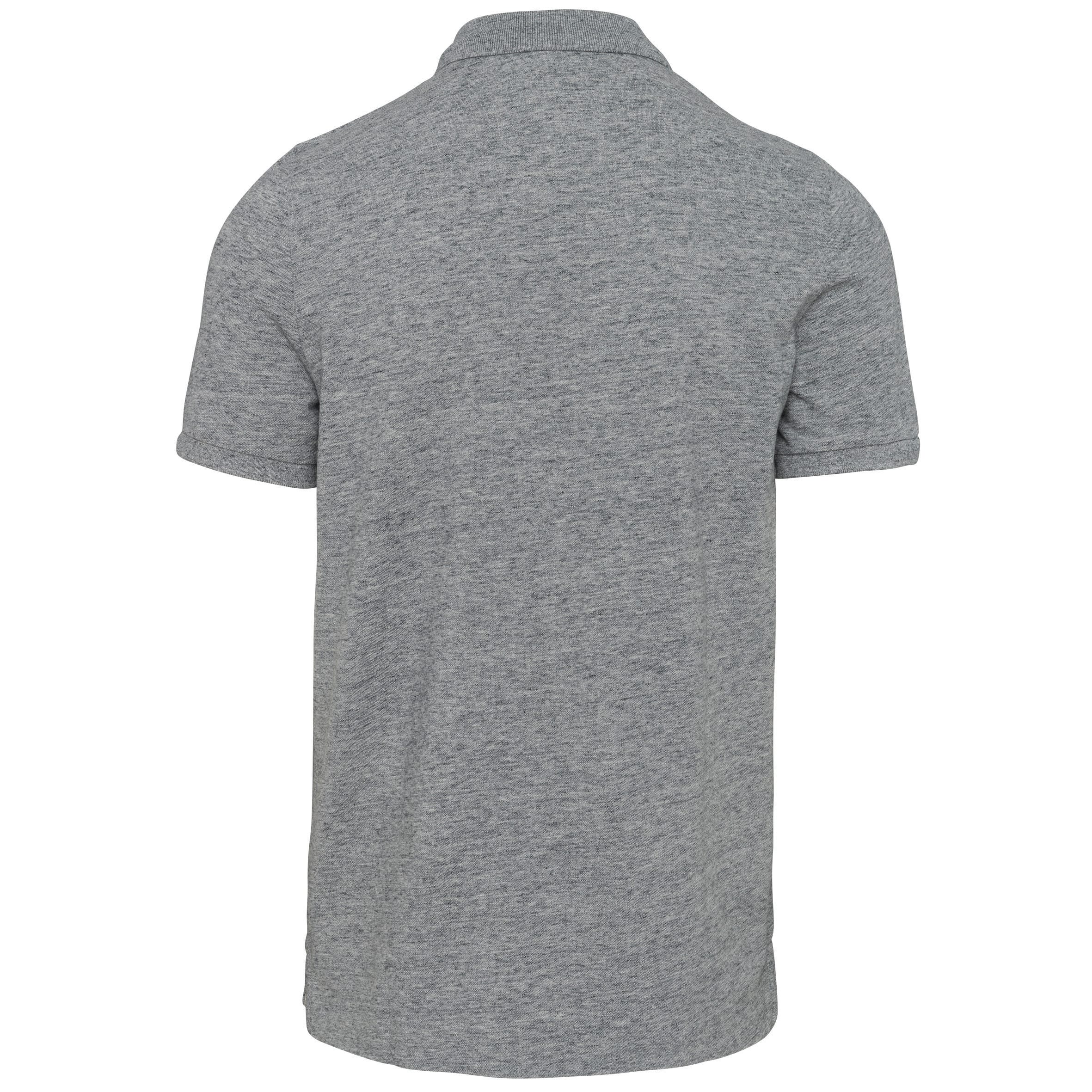 Vintage herenpolo met korte mouwen