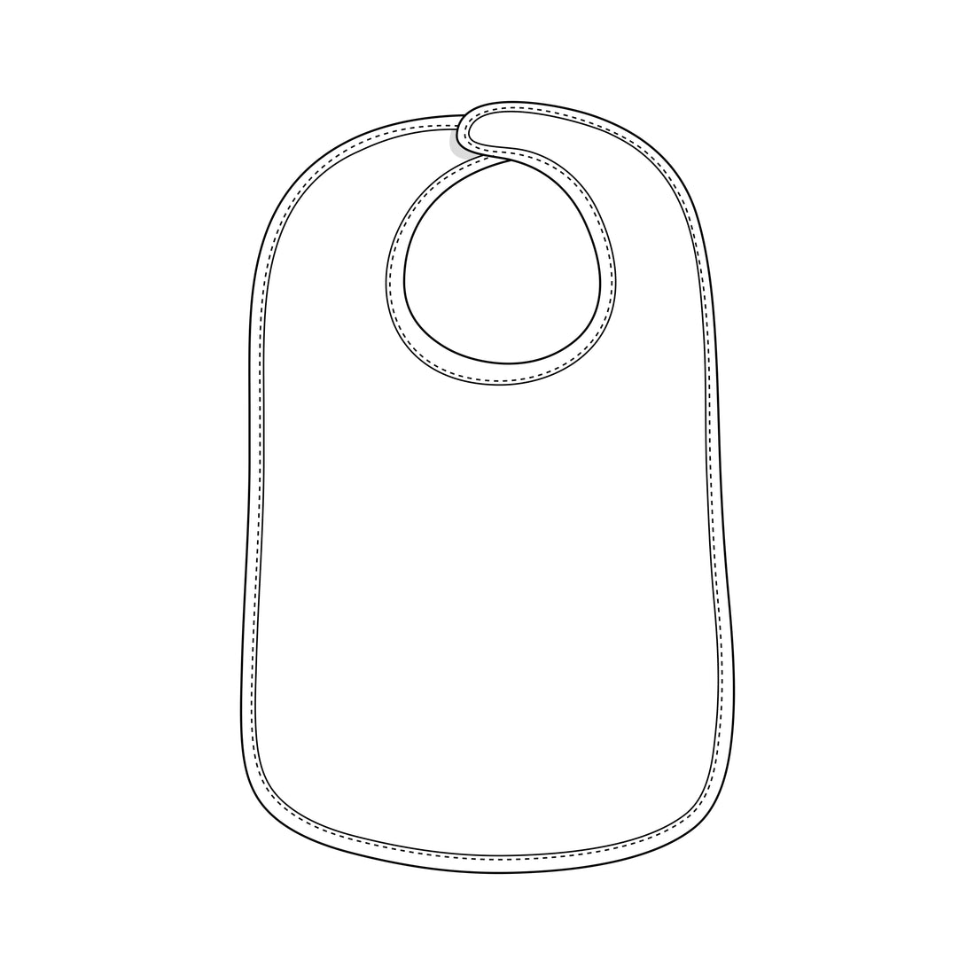 Bib Interlock Double Layer