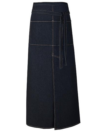 Jeans Bistro Apron With Split