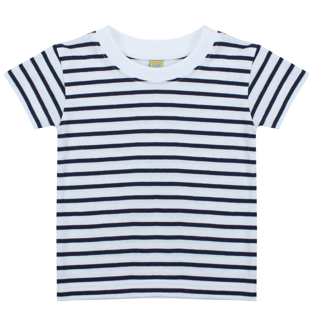 Short Sleeved Stripe T Shirt