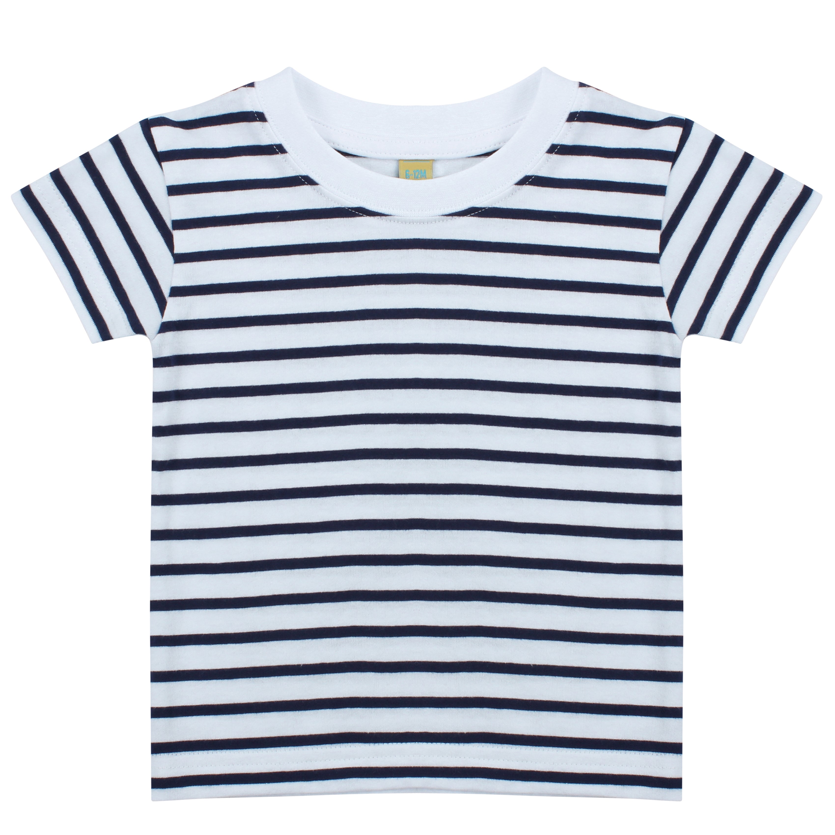 Short Sleeved Stripe T Shirt