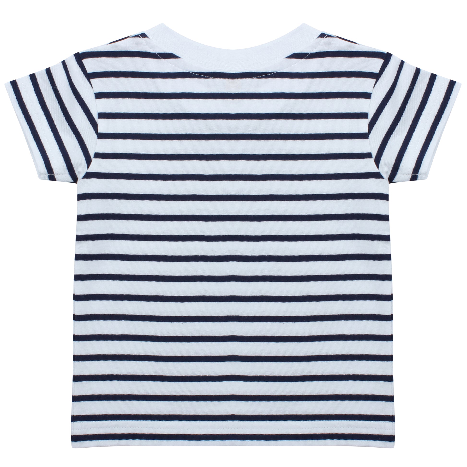 Short Sleeved Stripe T Shirt