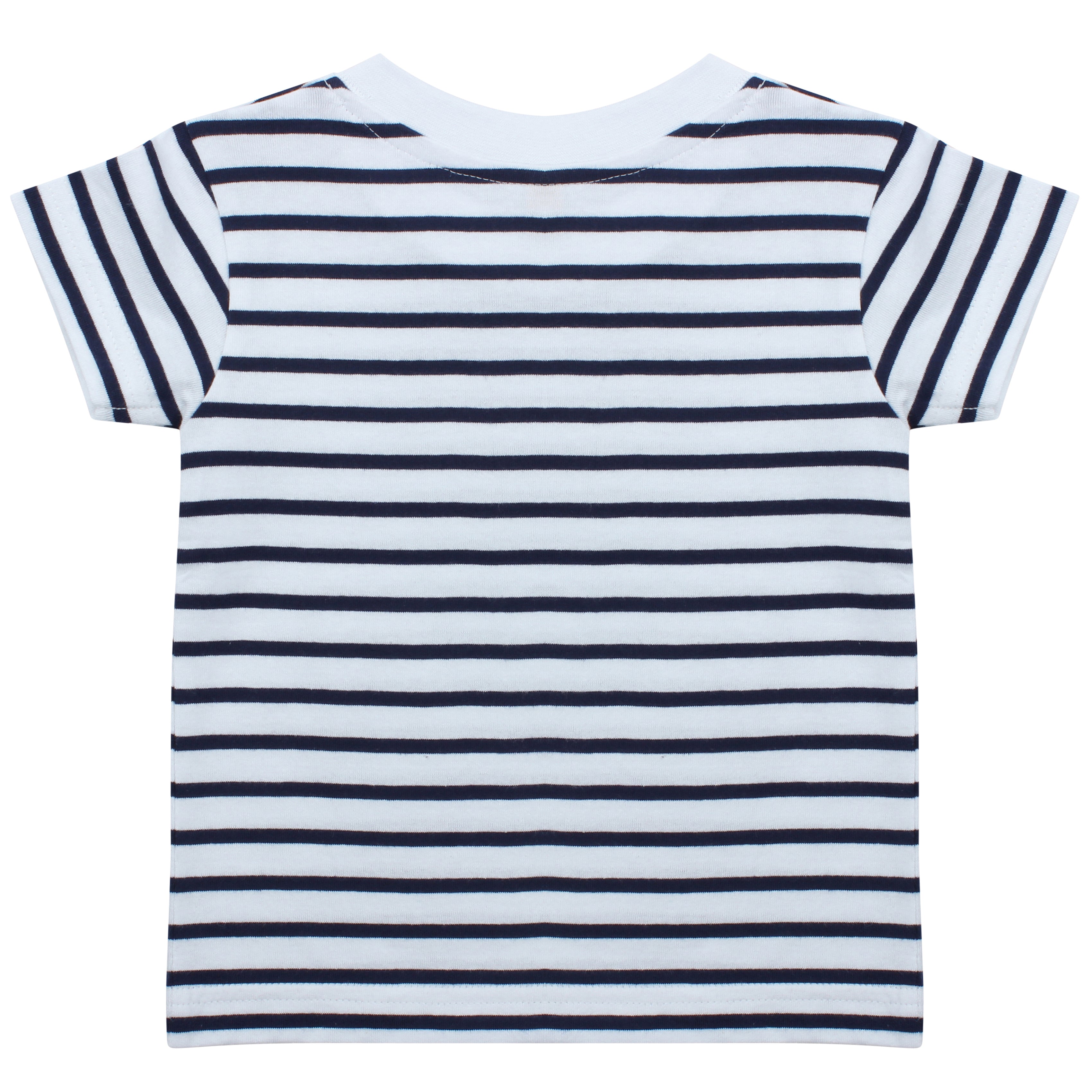 Short Sleeved Stripe T Shirt