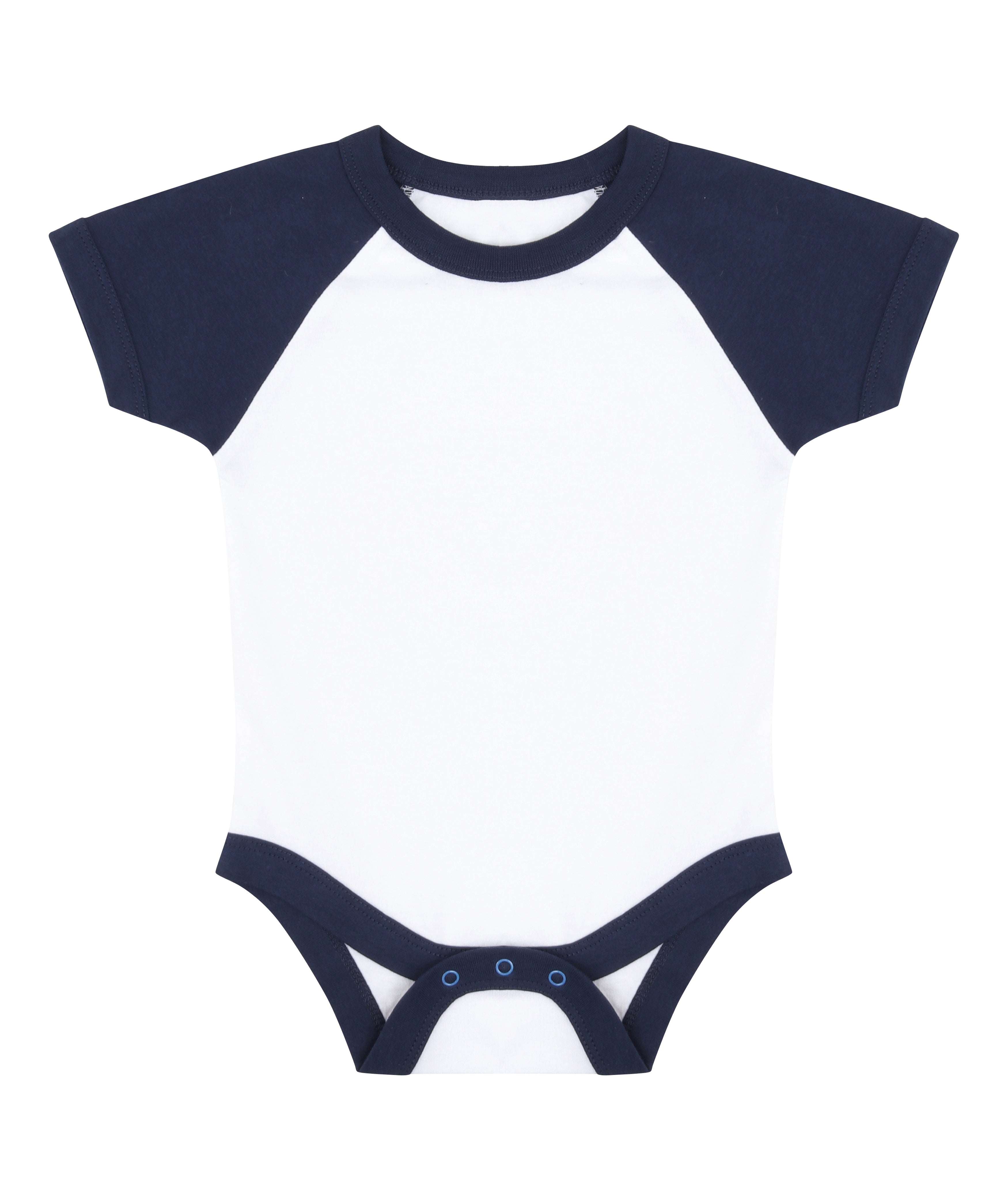 Essential Short Sleeved Baseball Bodysuit
