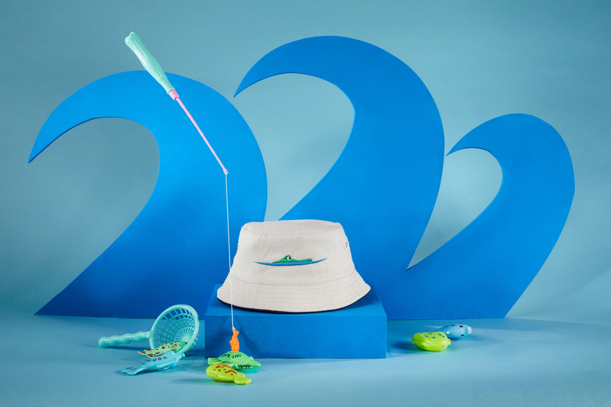 Fisherman Piping Hat for Kids