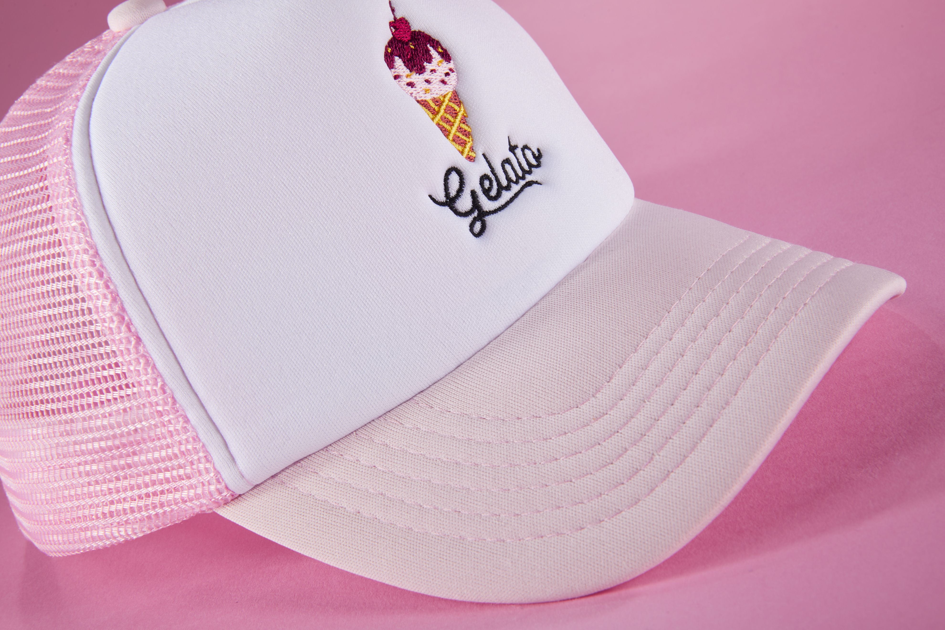 5 Panel Polyester Mesh Cap for Kids