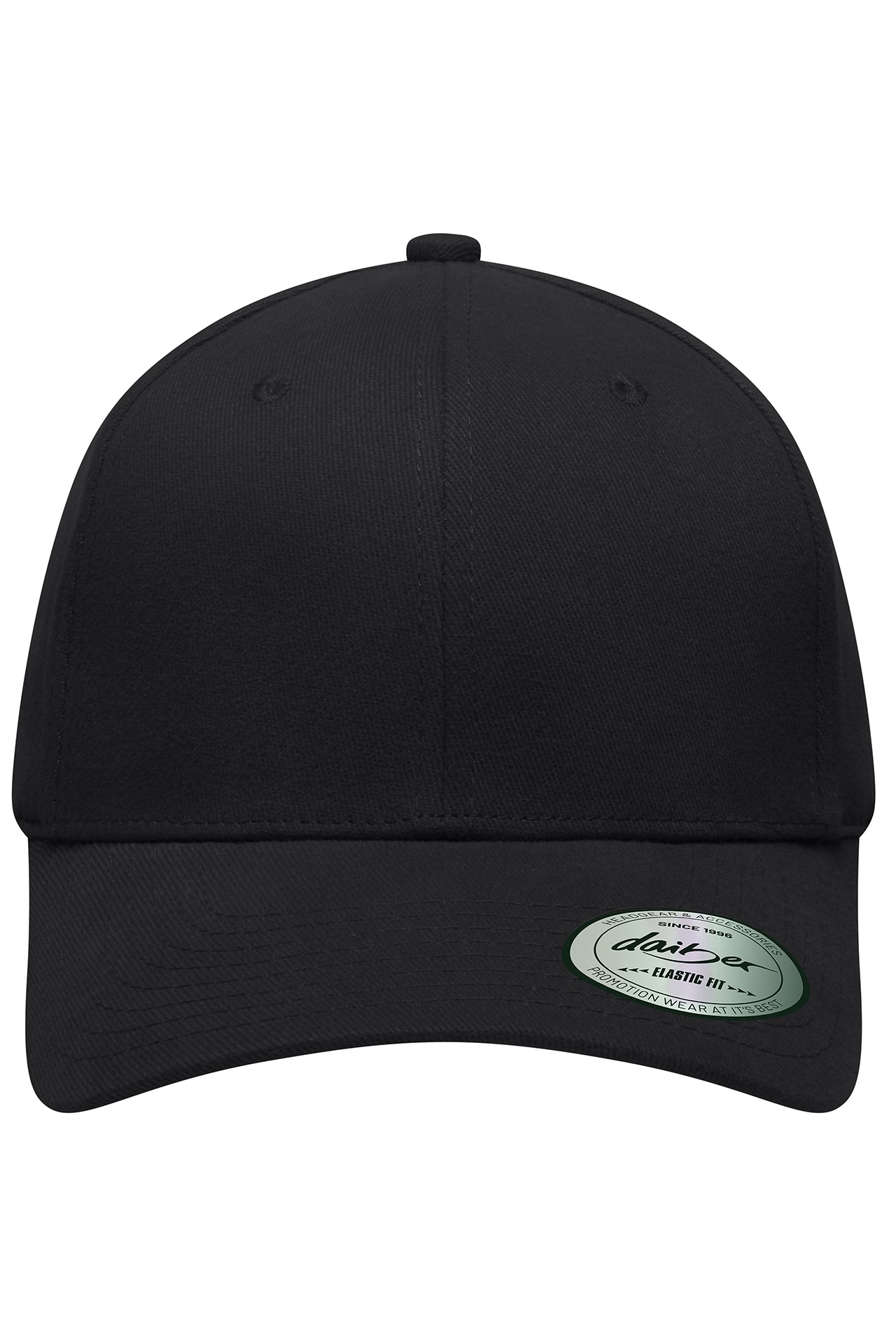 6 Panel Elastic Fit Baseball Cap