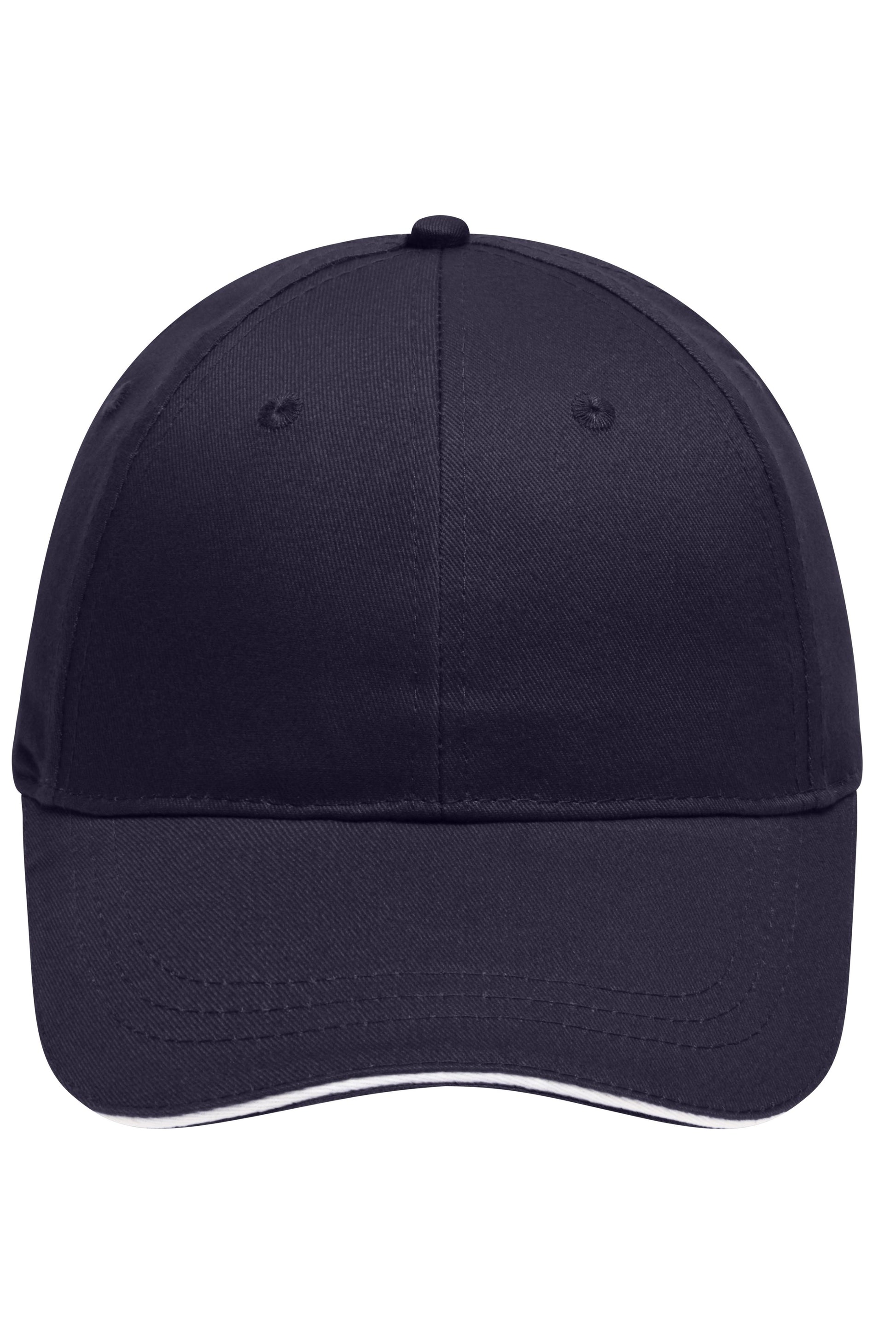 6 Panel Brushed Sandwich Cap
