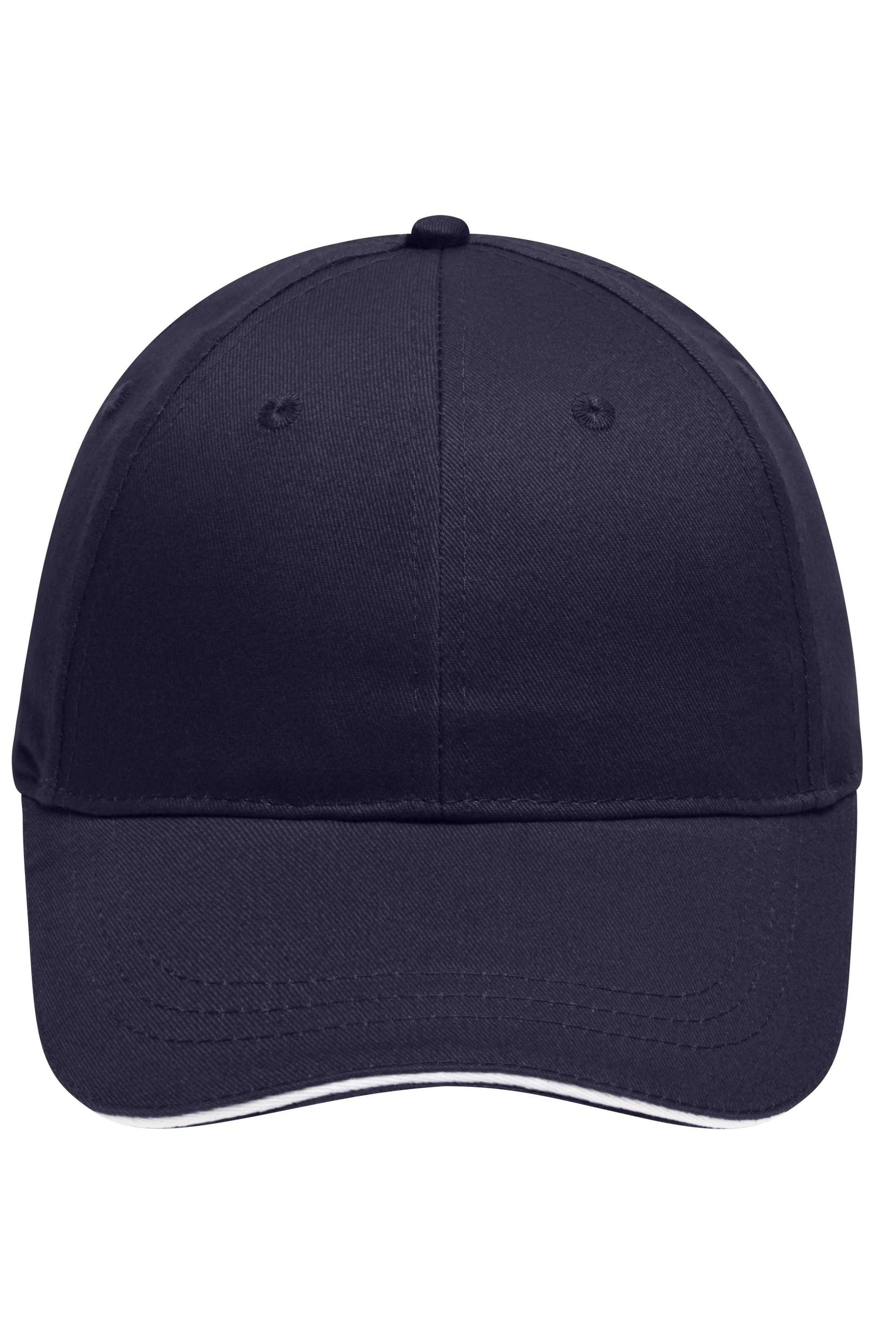 6 Panel Brushed Sandwich Cap