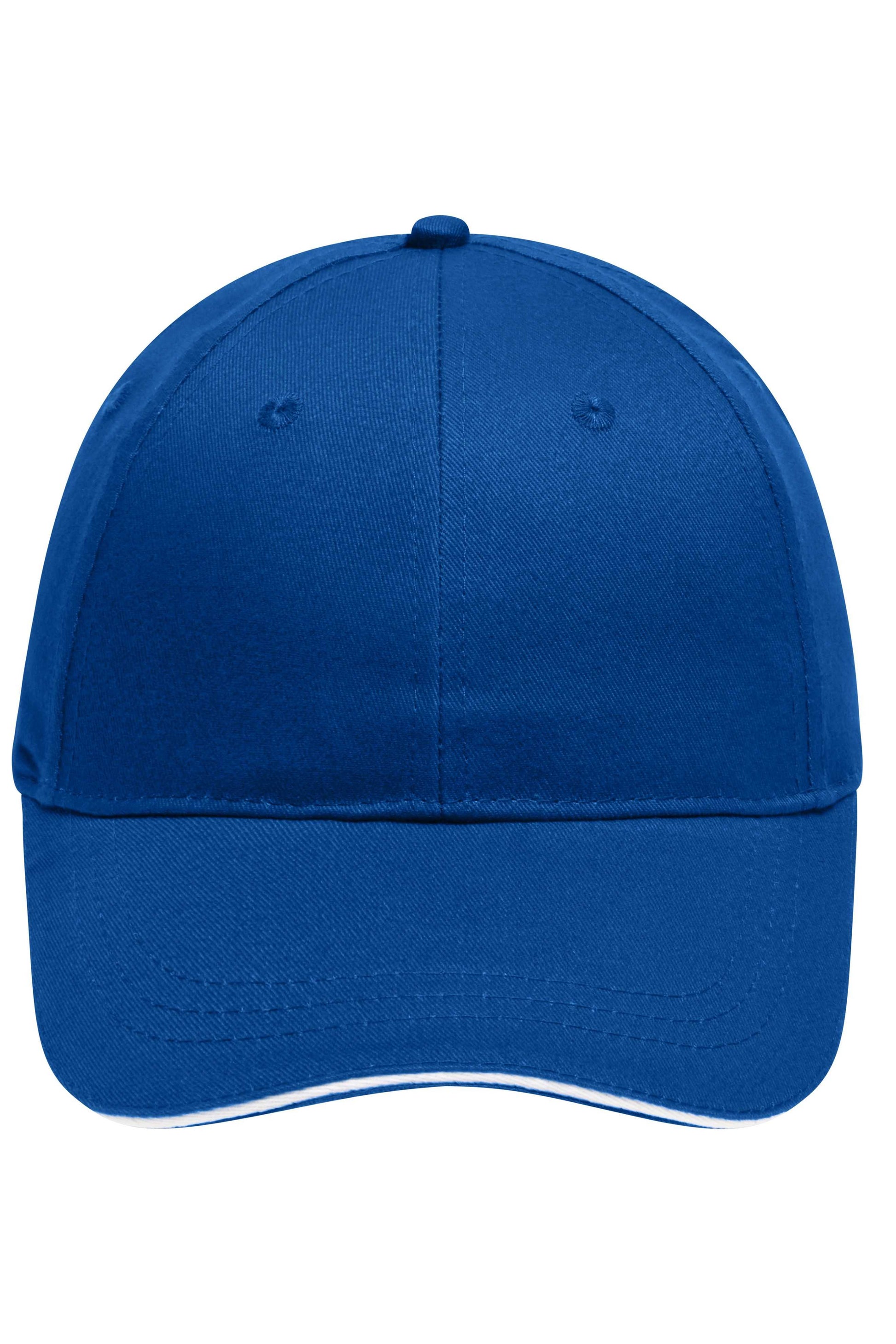 6 Panel Brushed Sandwich Cap