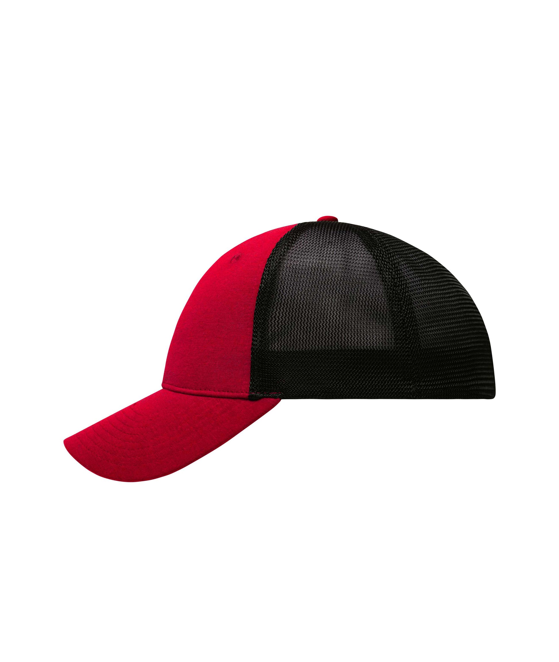 6 Panel Elastic Fit Mesh Cap
