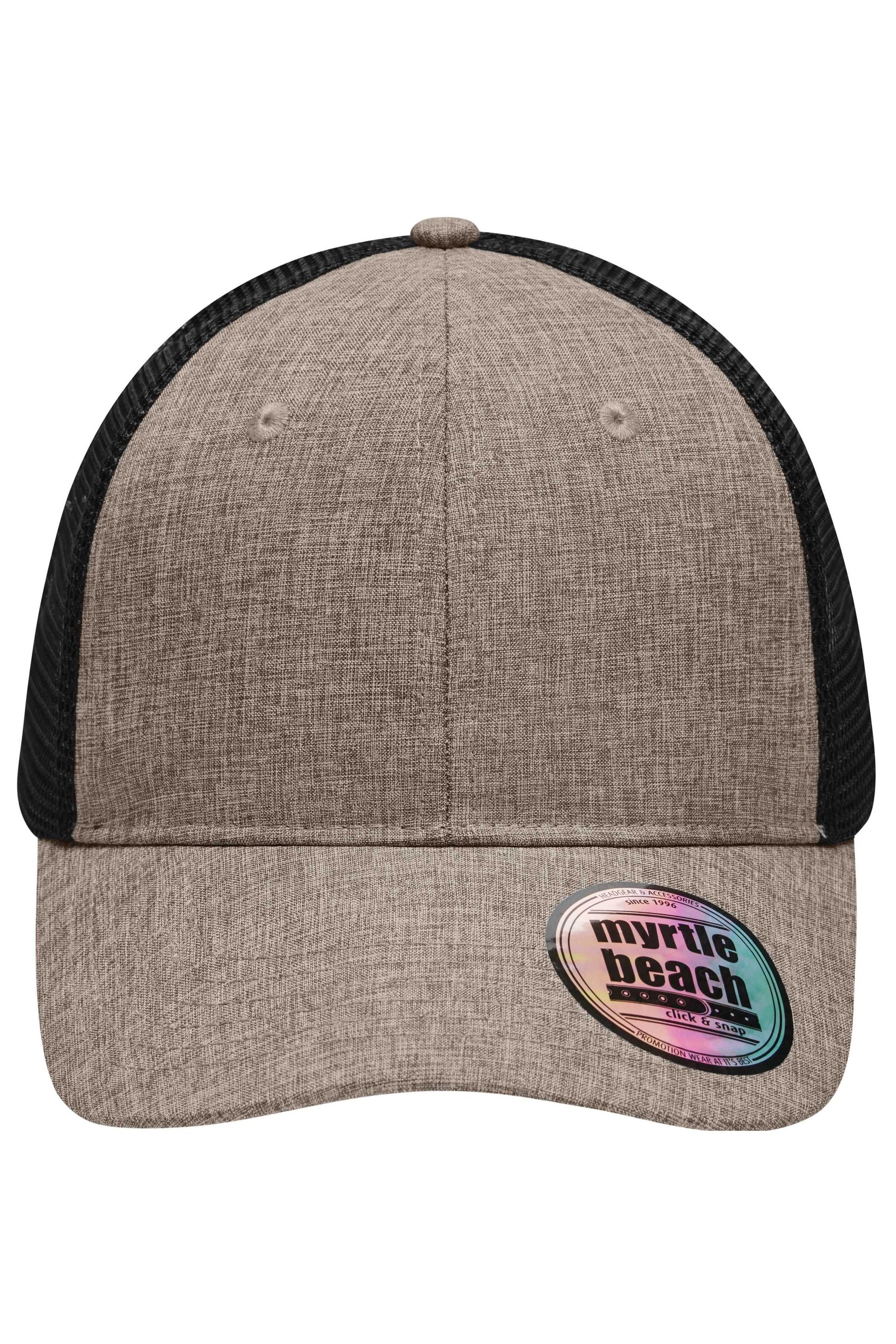 6 Panel Mesh Cap Melange