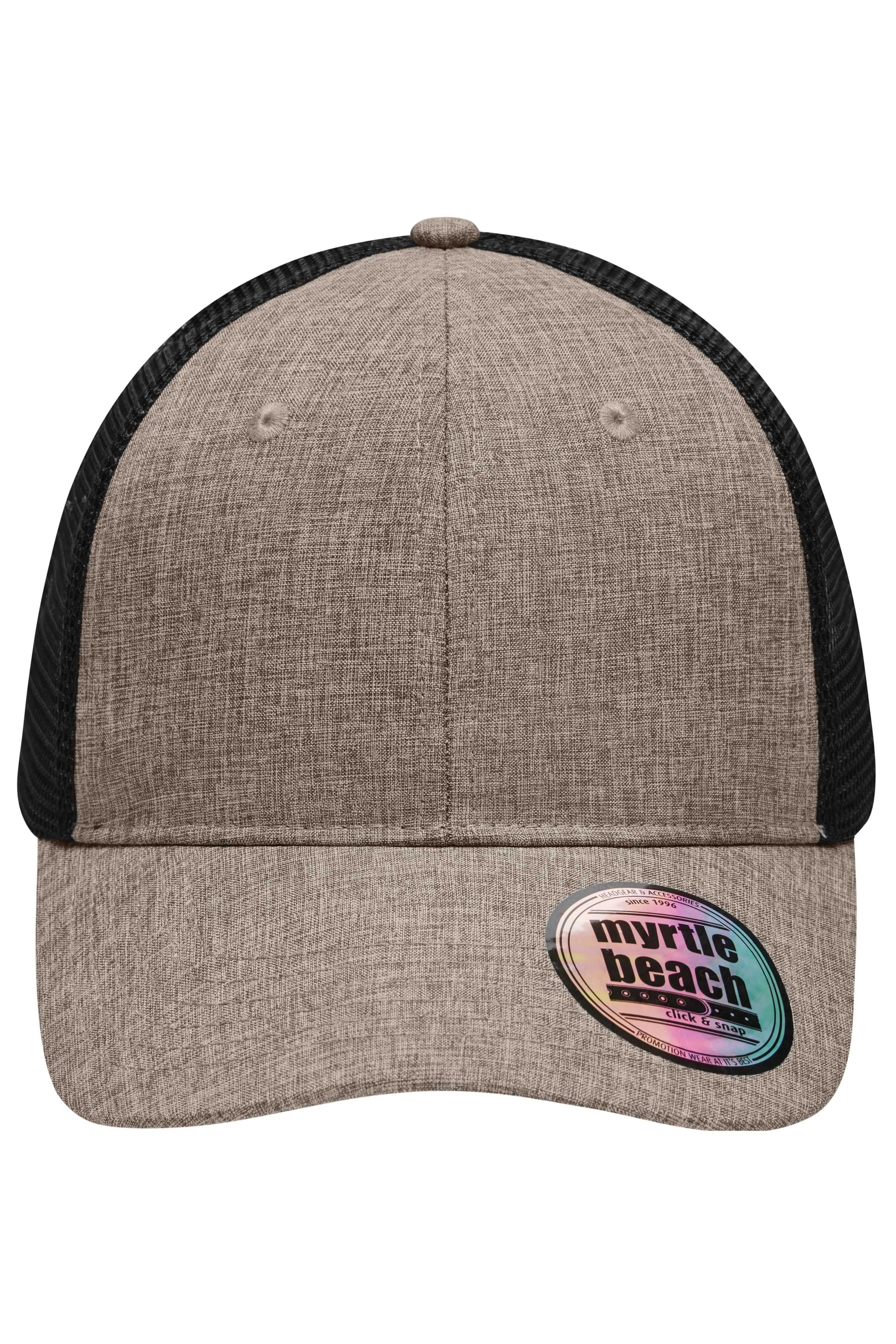 6 Panel Mesh Cap Melange