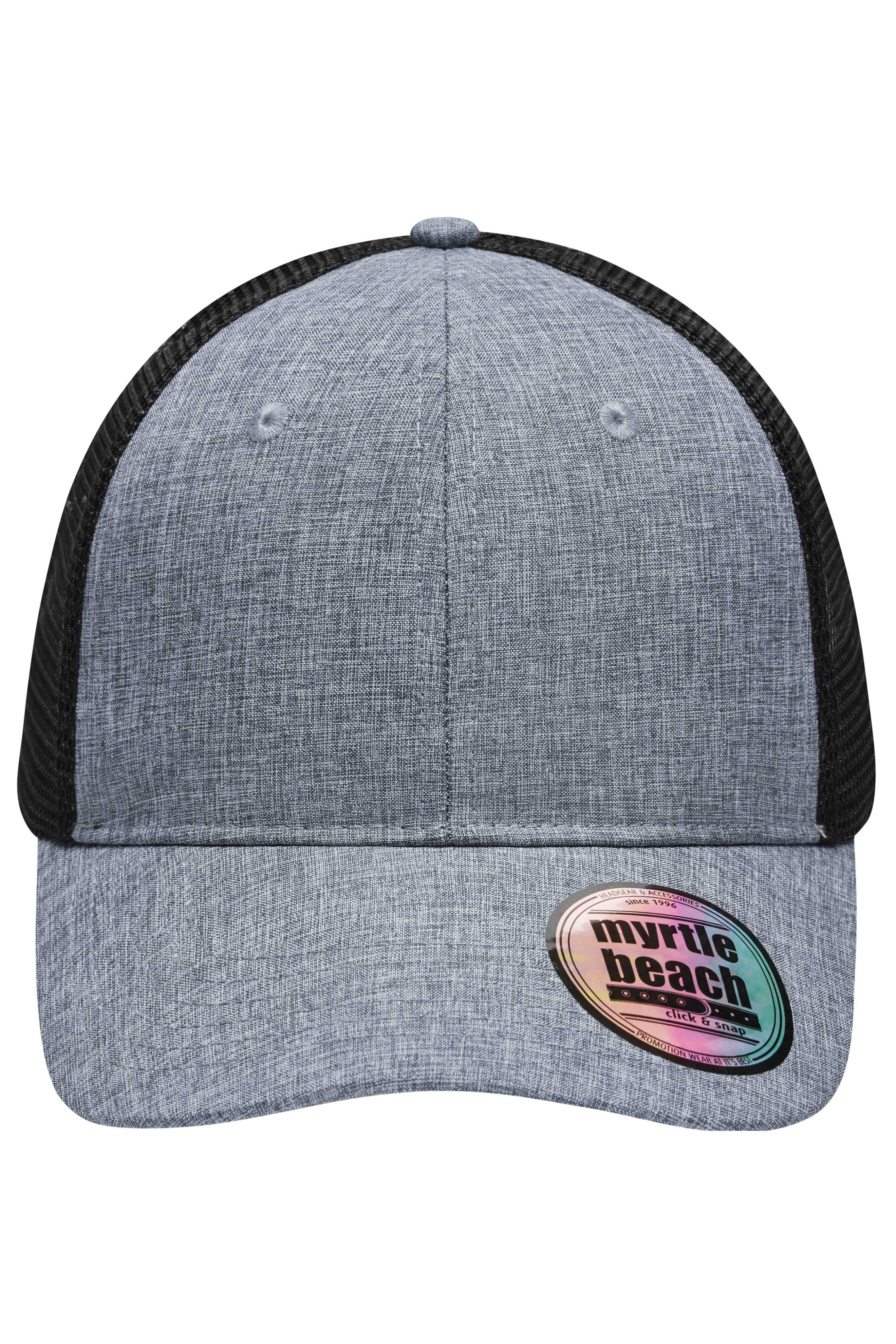 6 Panel Mesh Cap Melange