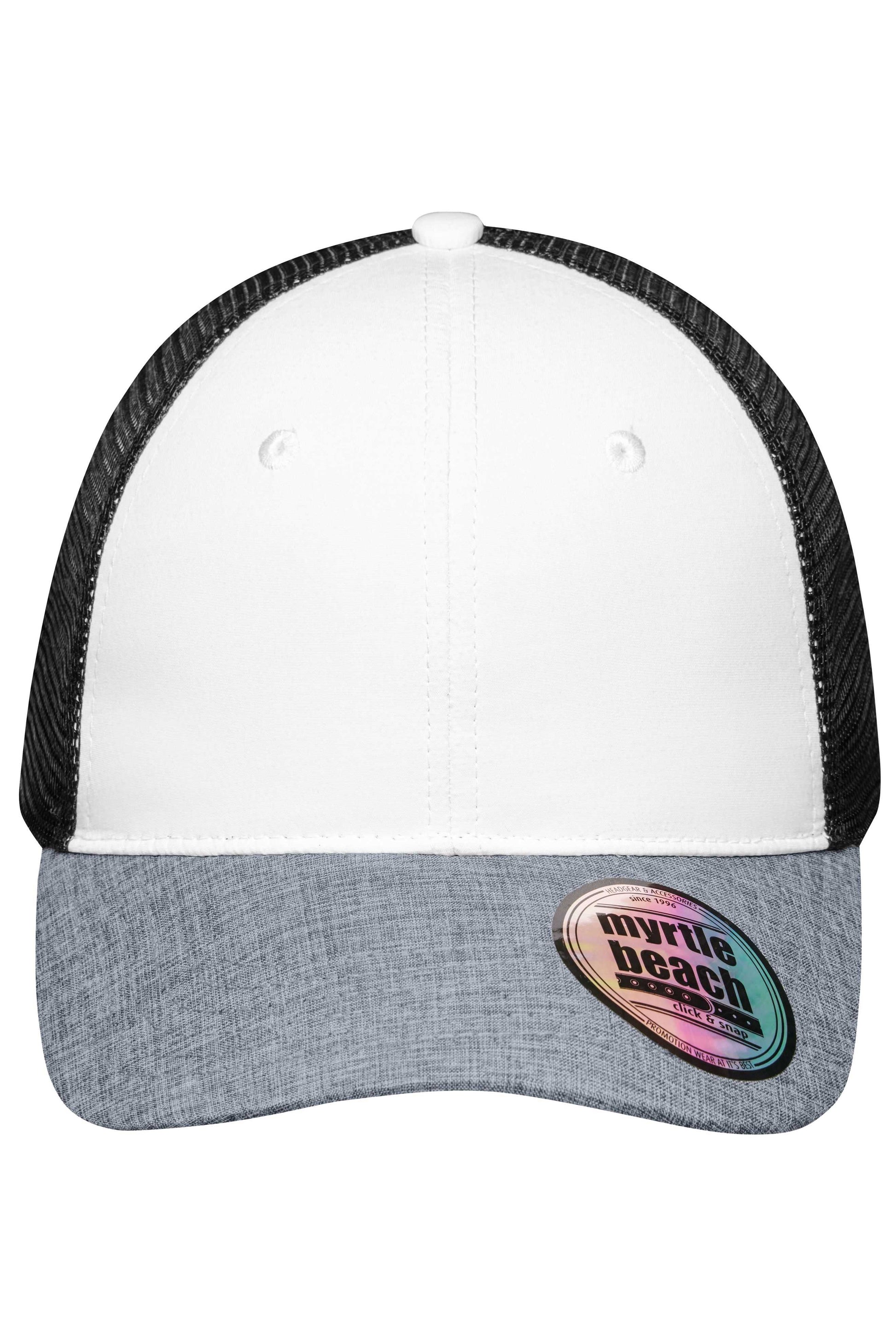 6 Panel Mesh Cap Melange