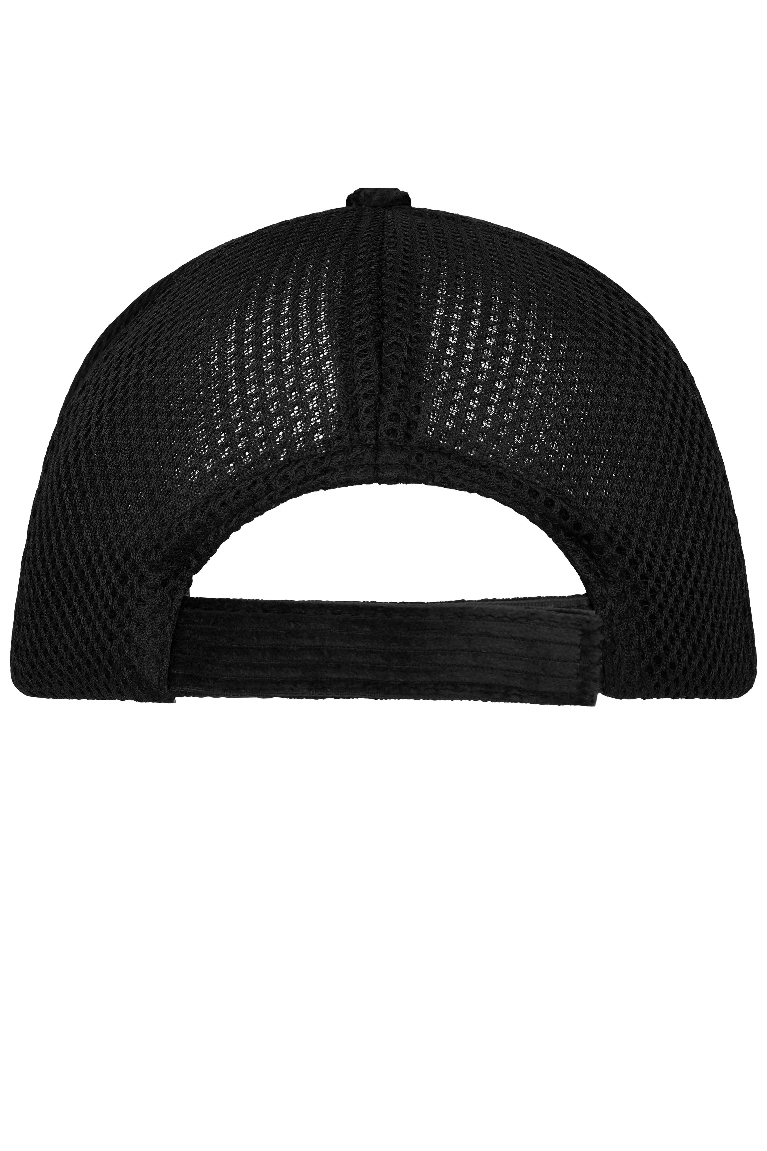 6 Panel Corduroy-Mesh Cap Organic Cotton