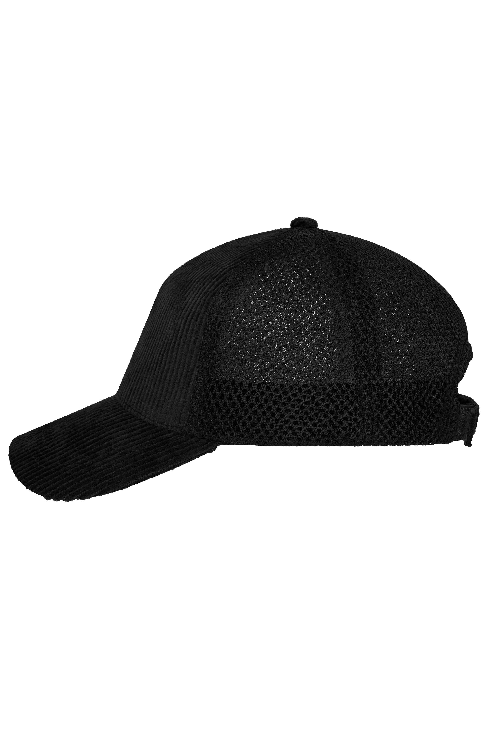 6 Panel Corduroy-Mesh Cap Organic Cotton