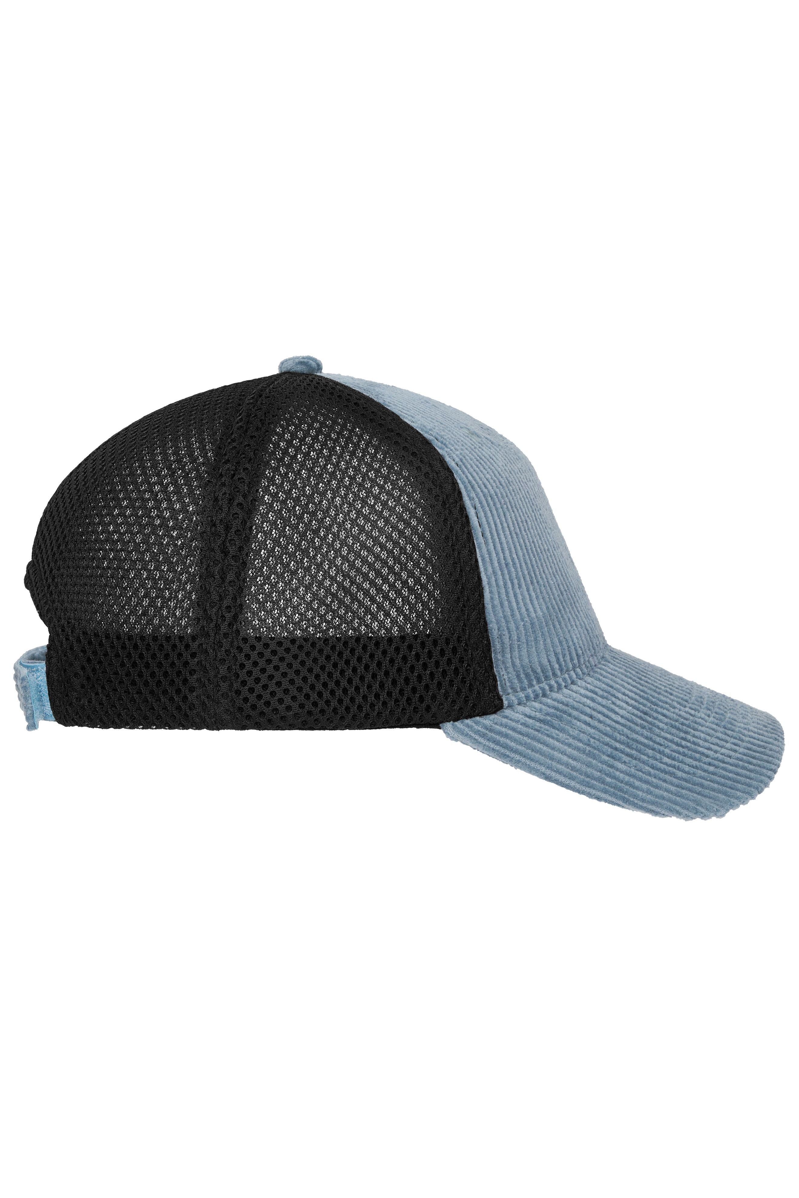 6 Panel Corduroy-Mesh Cap Organic Cotton