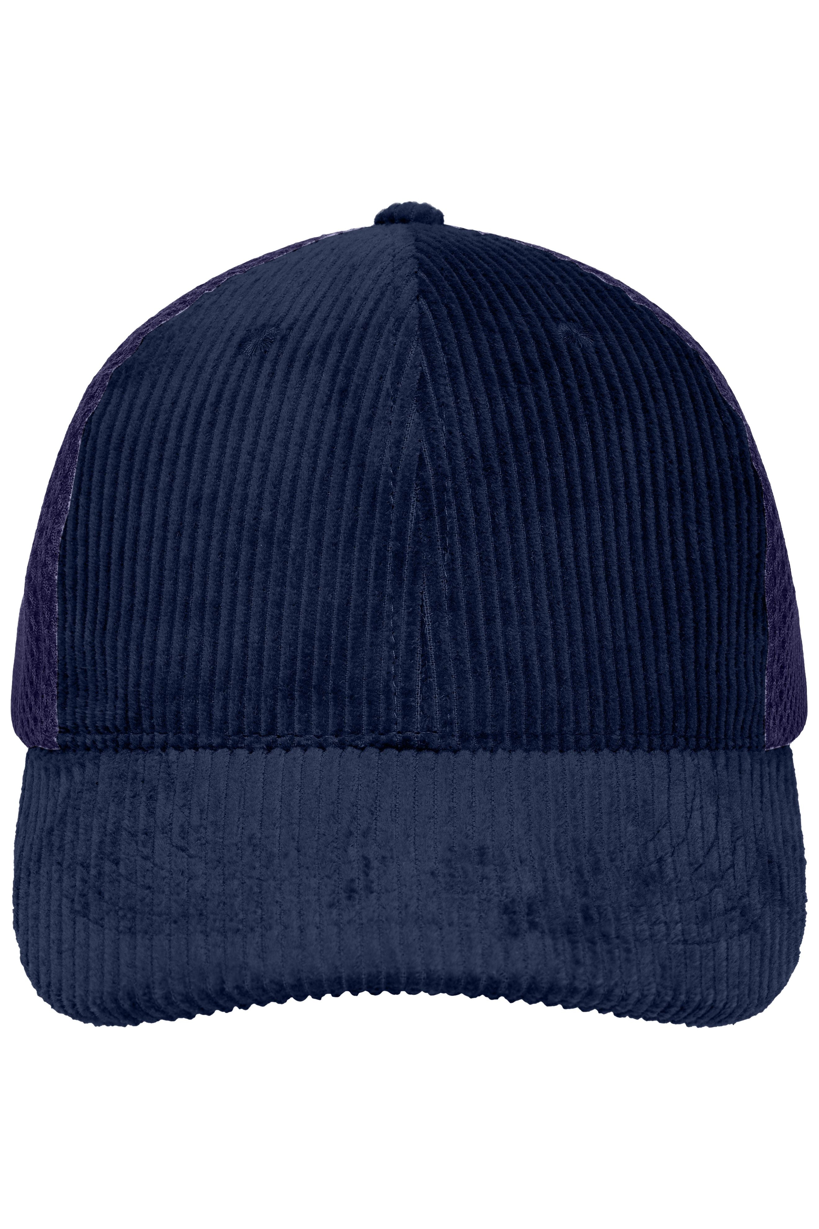 6 Panel Corduroy-Mesh Cap Organic Cotton