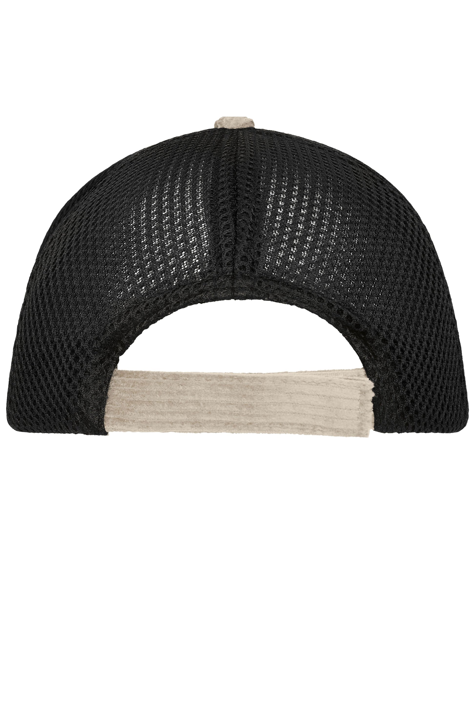 6 Panel Corduroy-Mesh Cap Organic Cotton