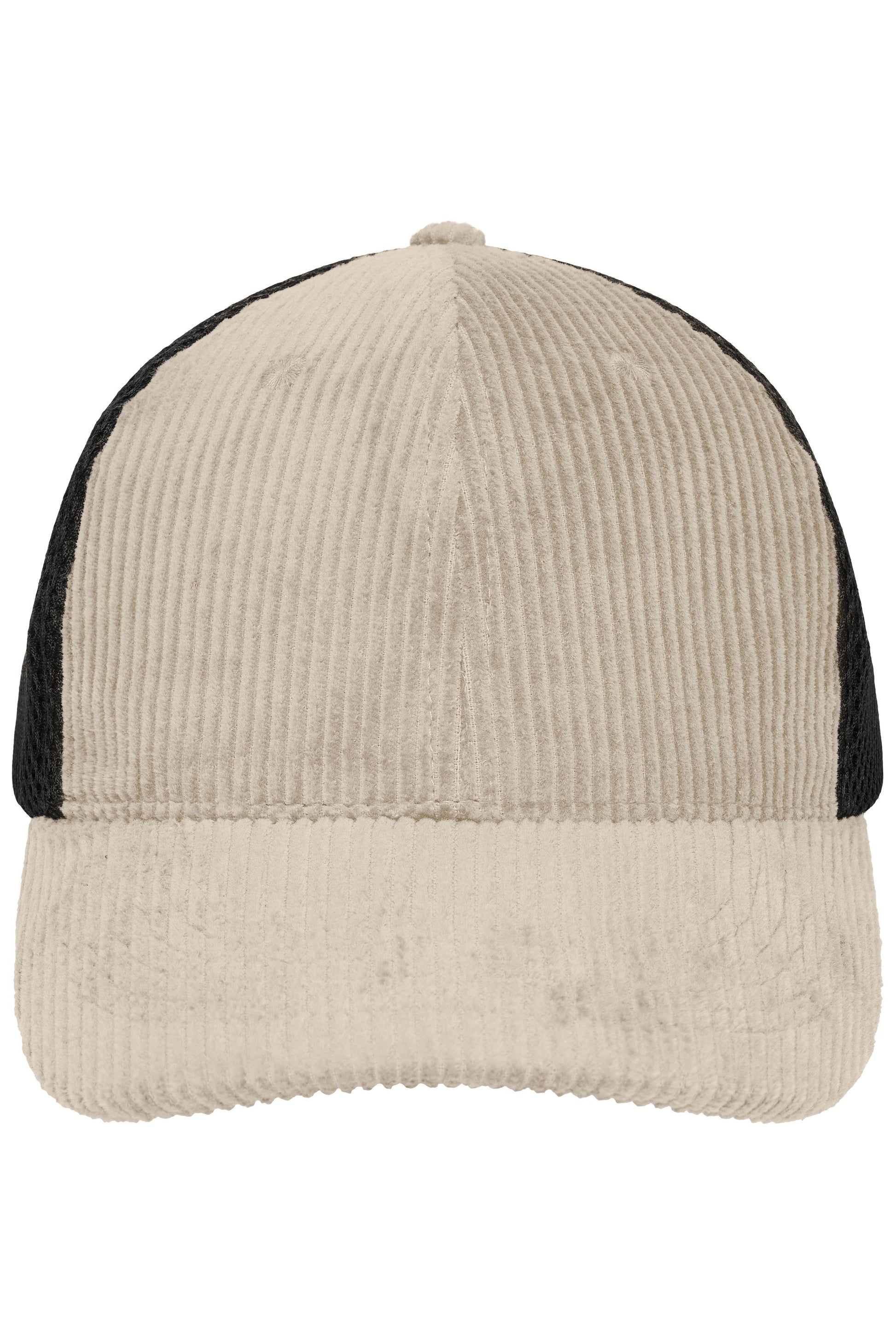 6 Panel Corduroy-Mesh Cap Organic Cotton