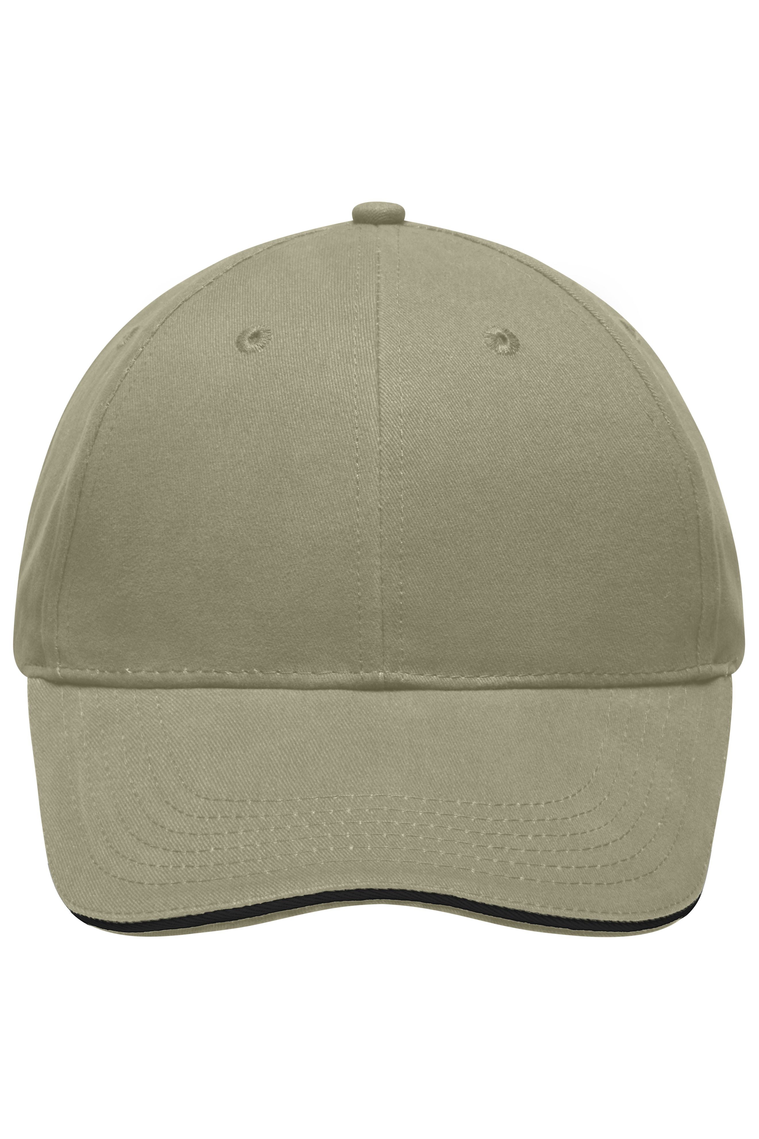 Light Brushed Sandwich Cap