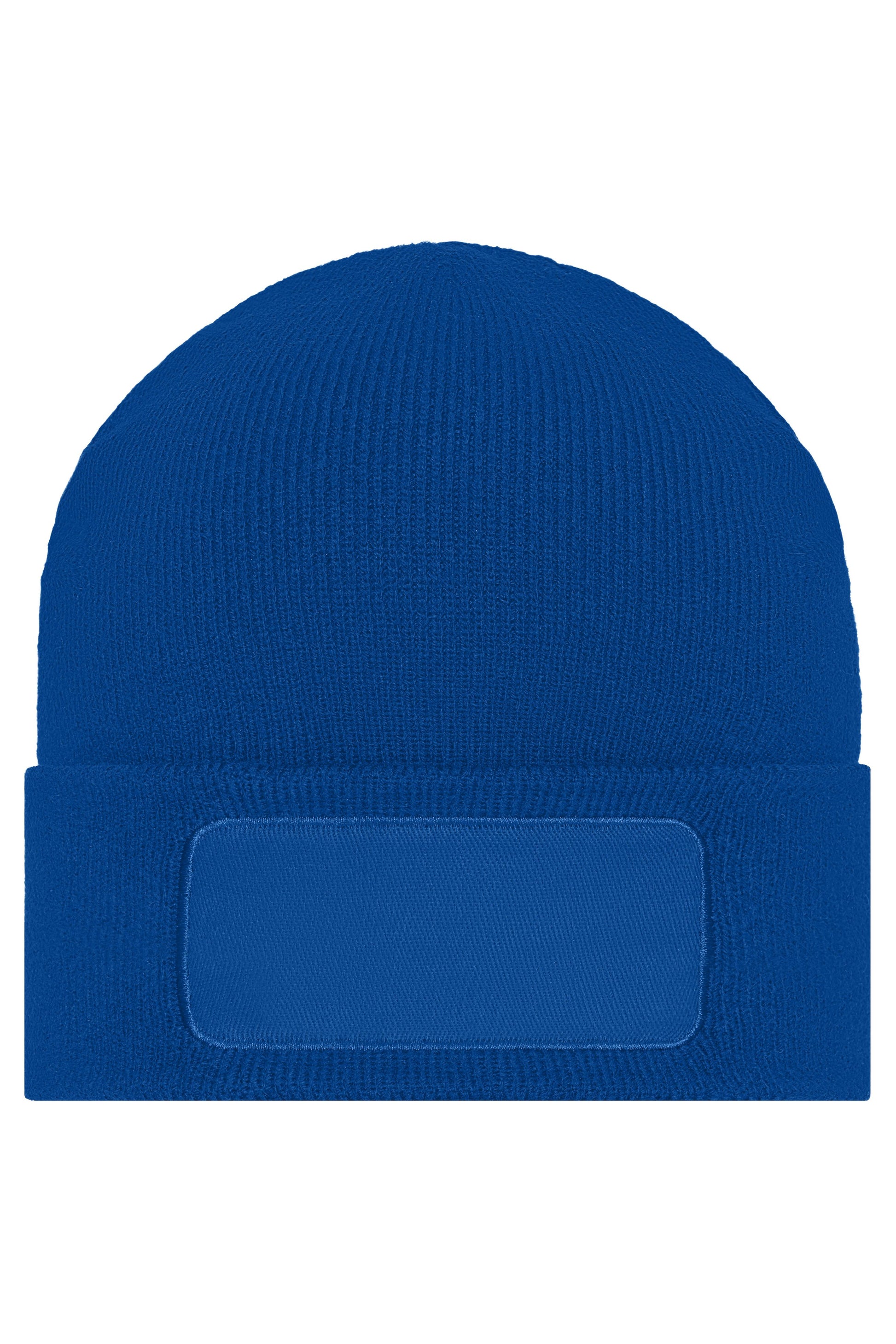 Knitted Beanie with Patch (10cm x 5cm)
