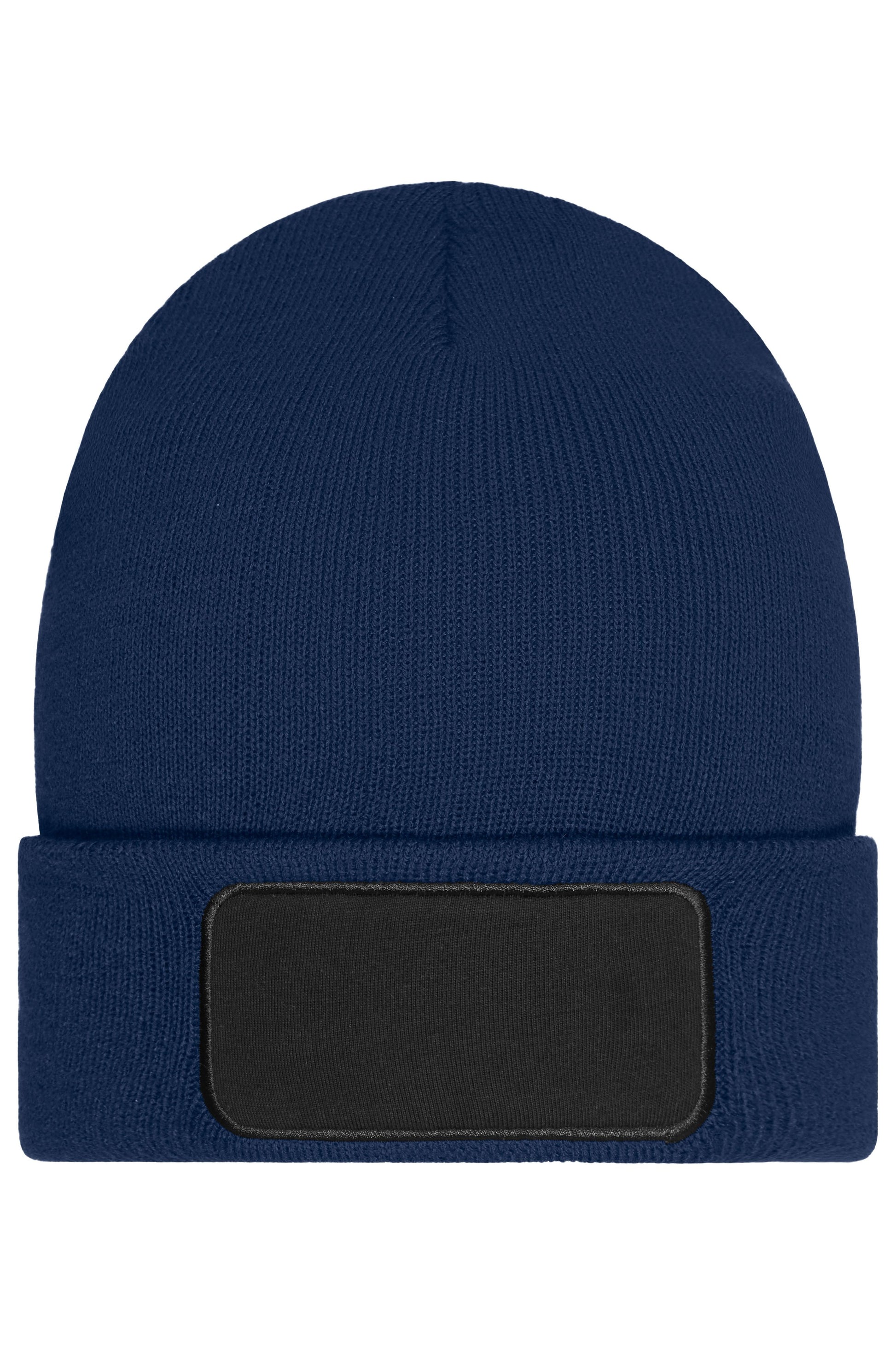 Beanie with Patch (10cm x 5cm) - Thinsulate