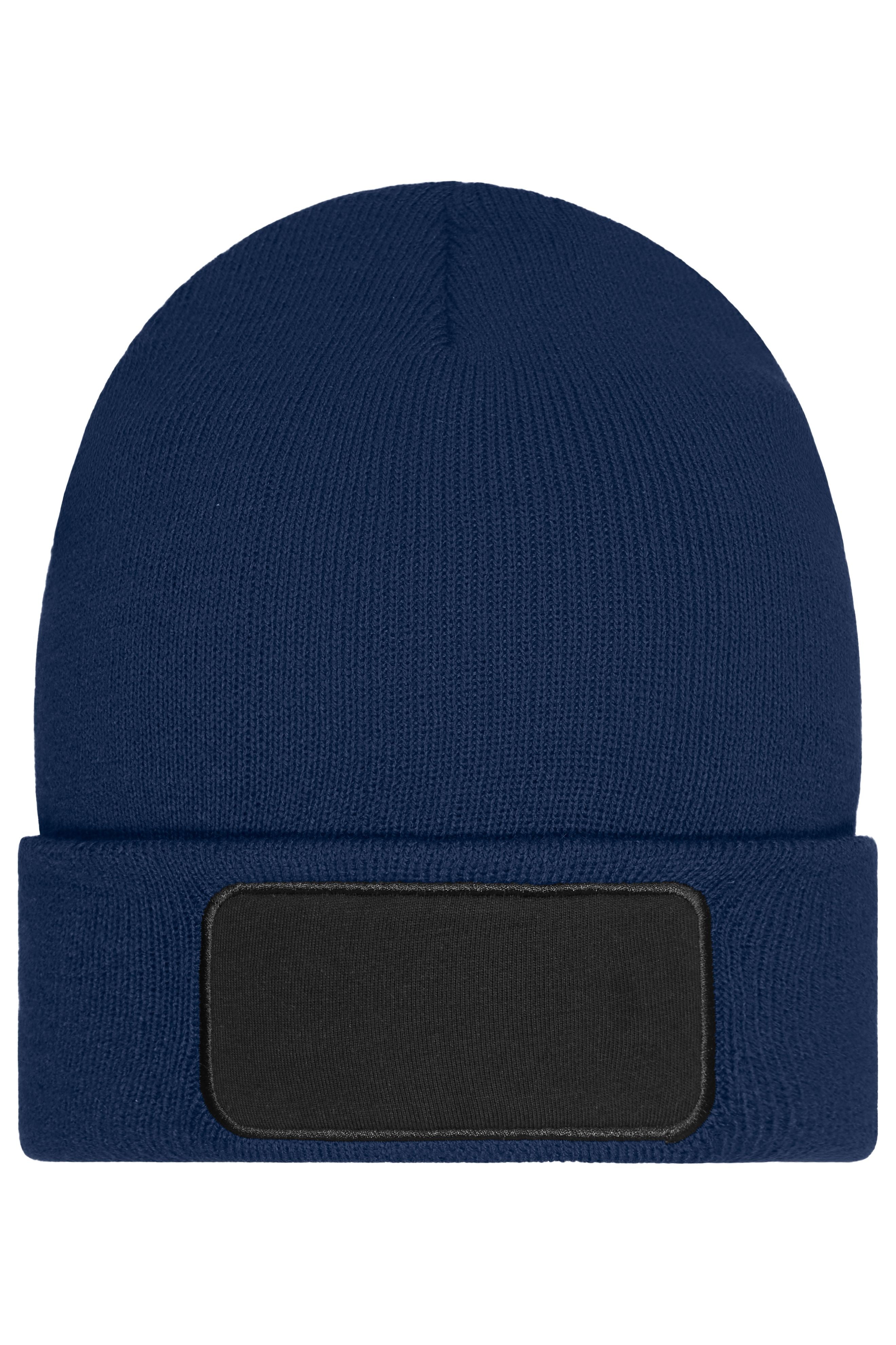 Beanie with Patch (10cm x 5cm) - Thinsulate