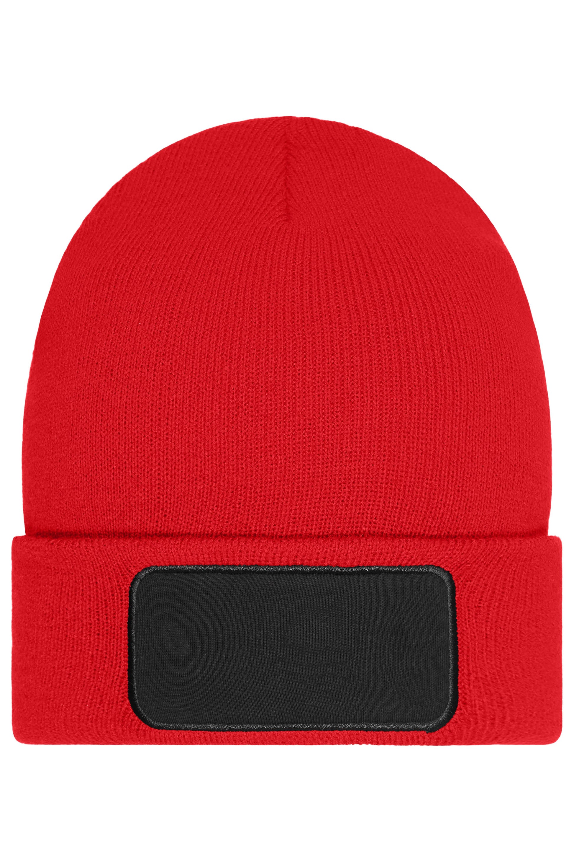 Beanie with Patch (10cm x 5cm) - Thinsulate