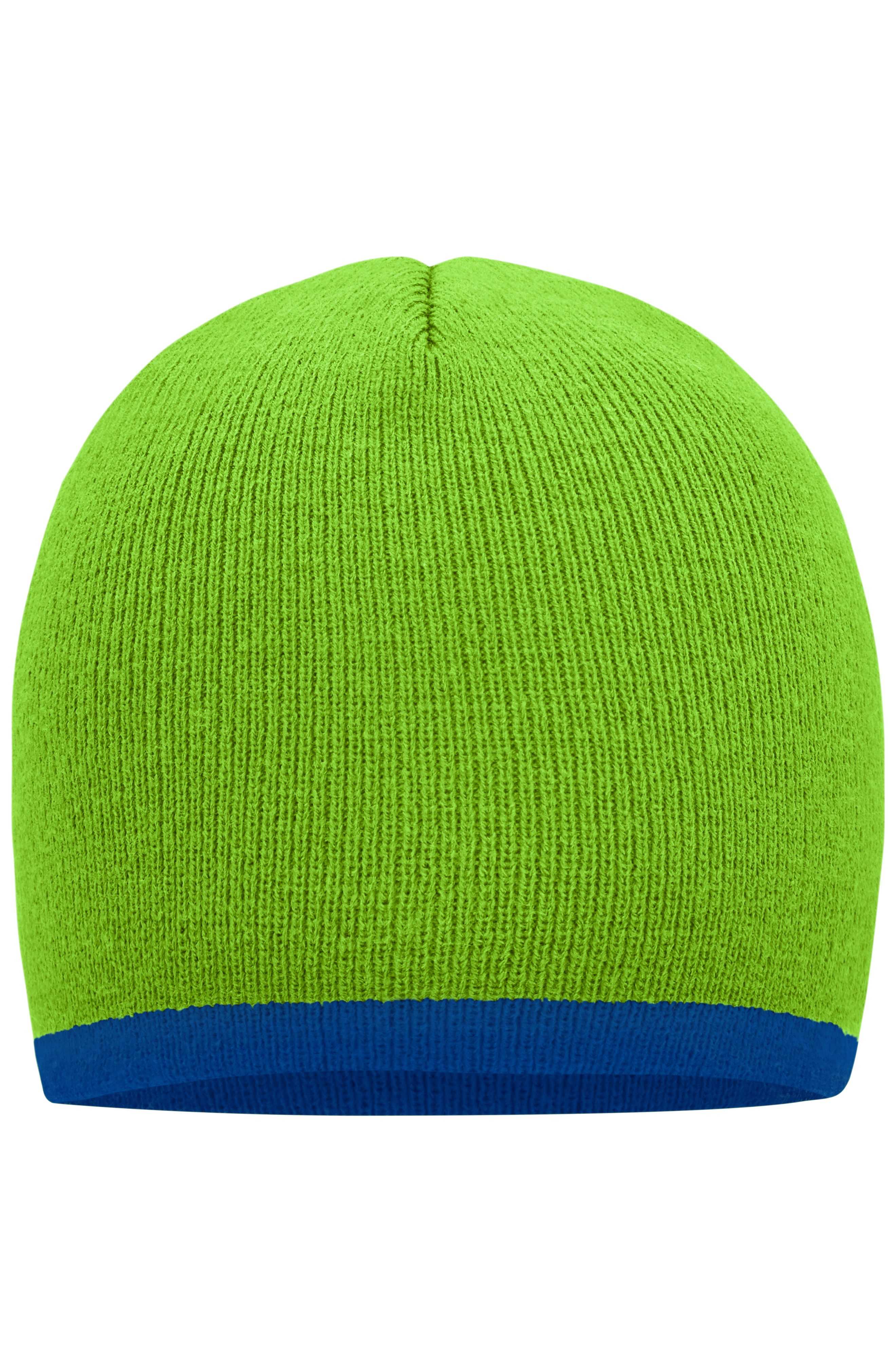 Beanie with Contrasting Border