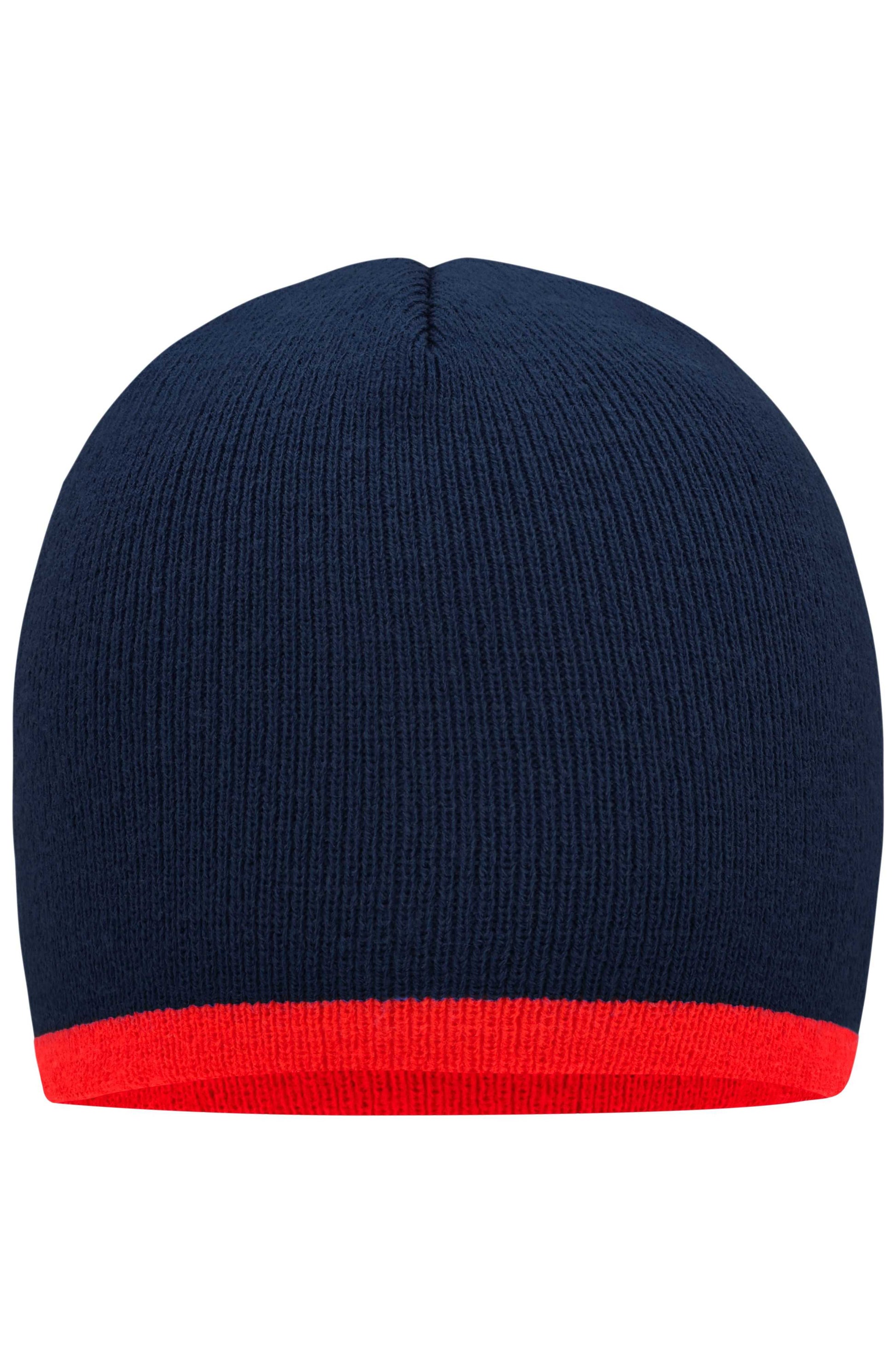 Beanie with Contrasting Border