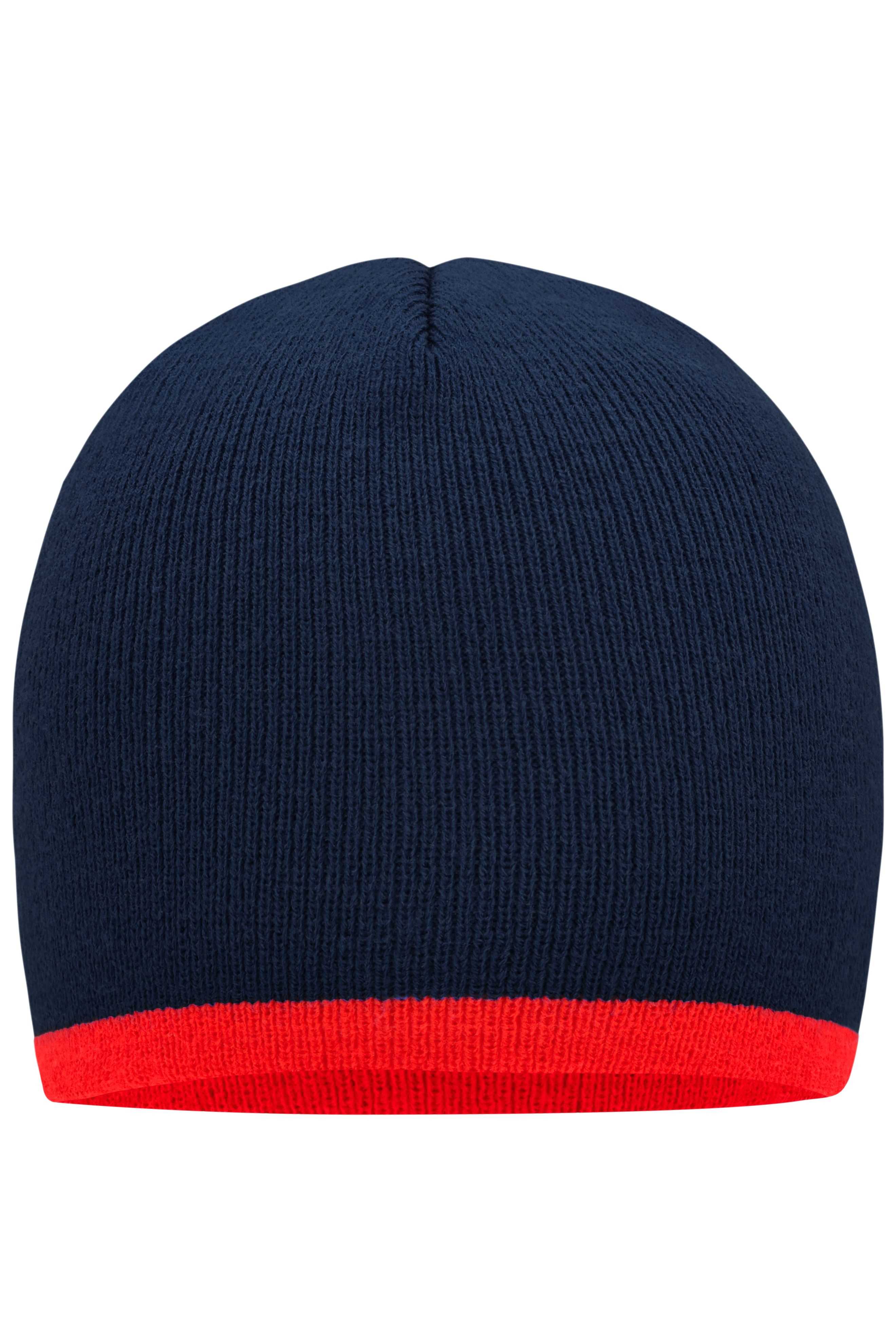 Beanie with Contrasting Border