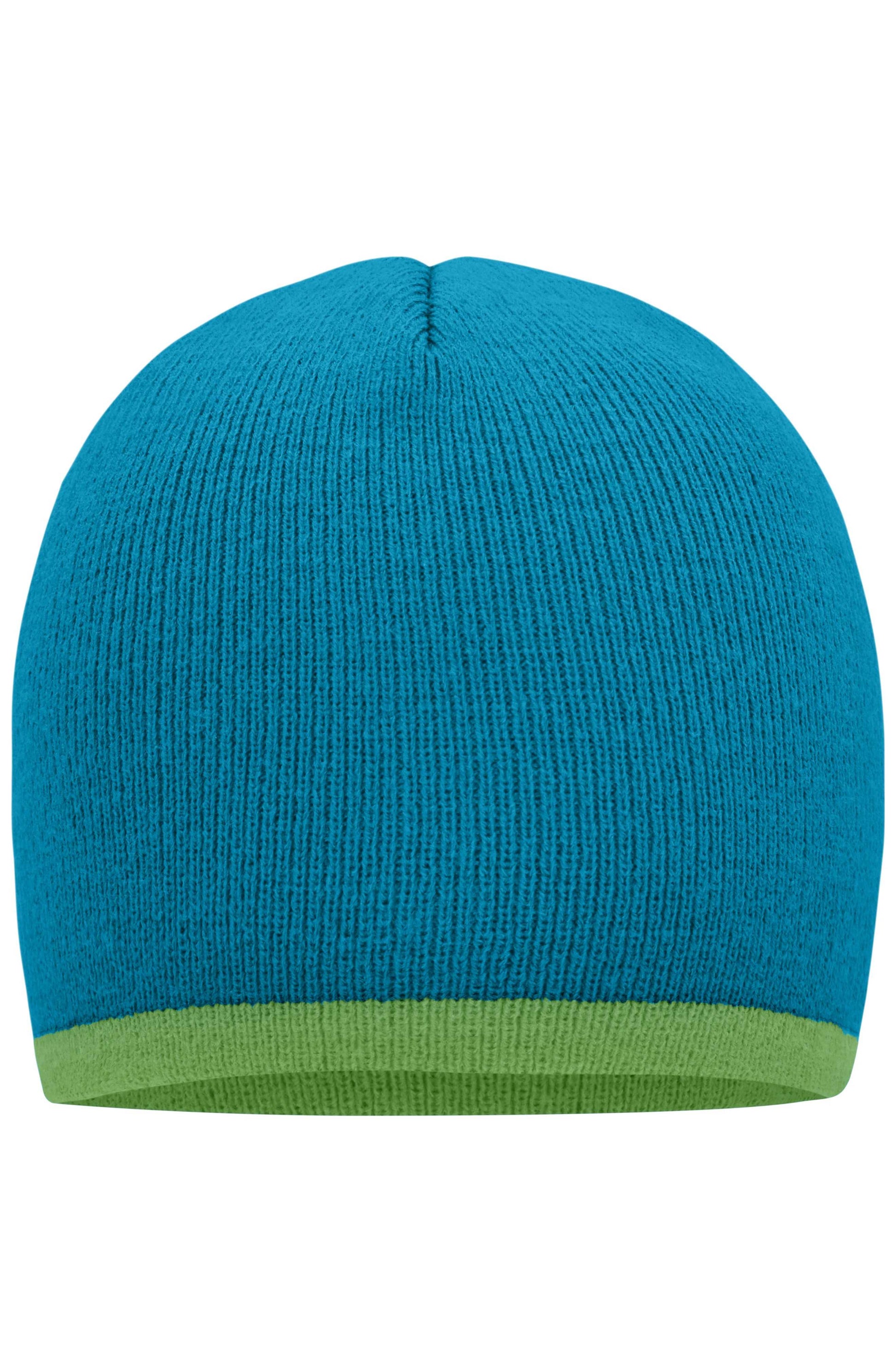 Beanie with Contrasting Border