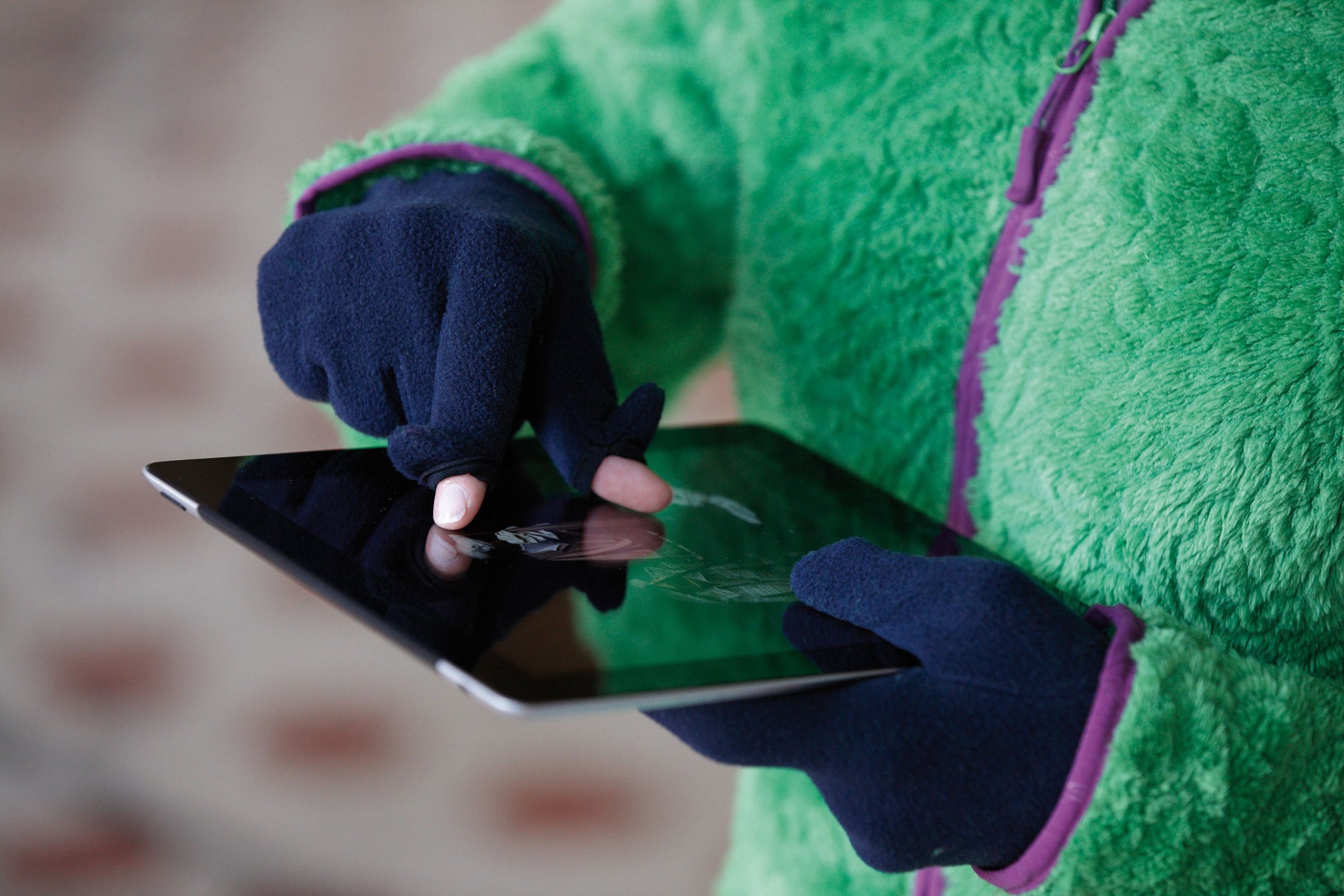 Touch-Screen Fleece Gloves