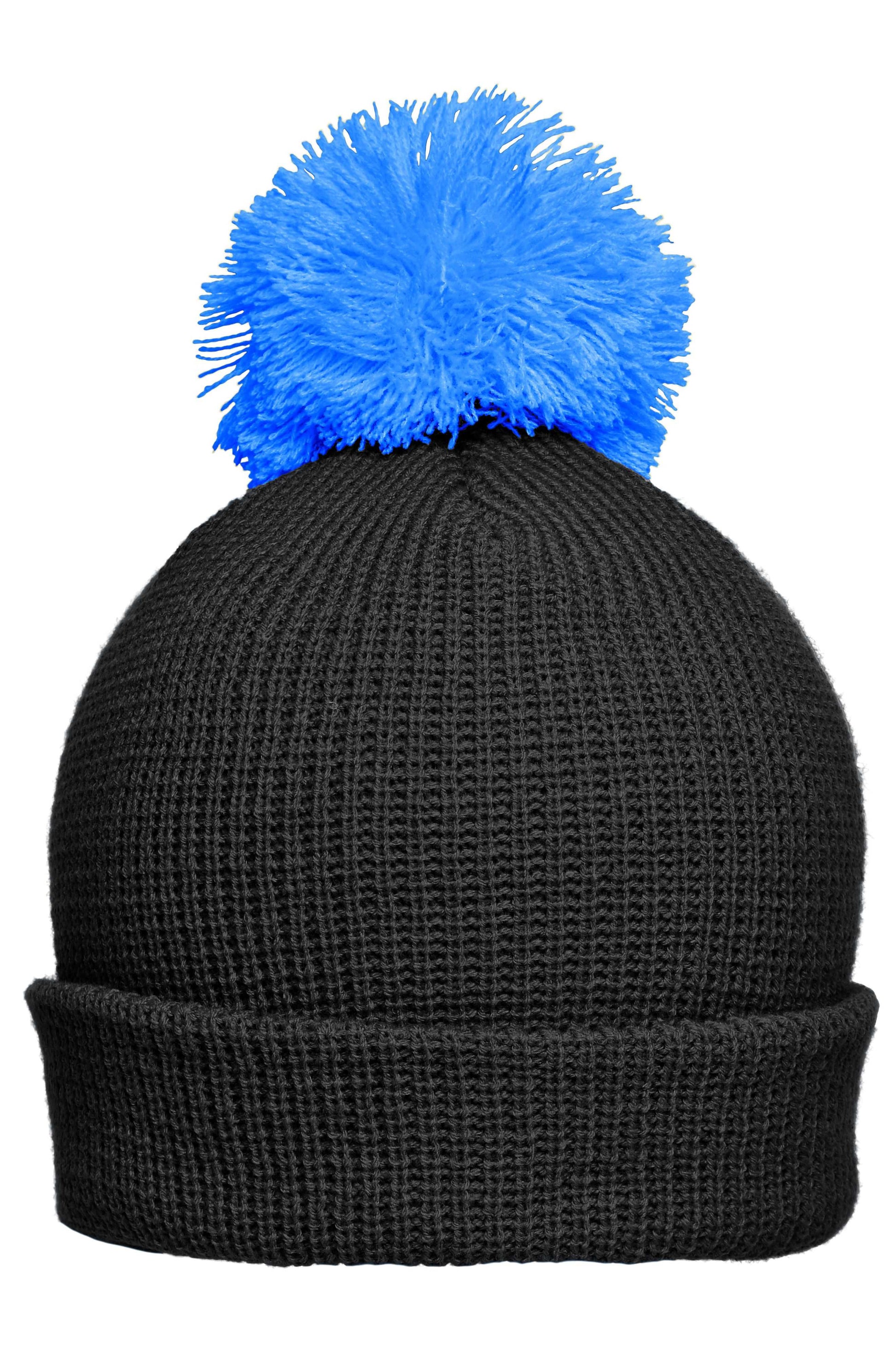 Pompon Hat with Brim