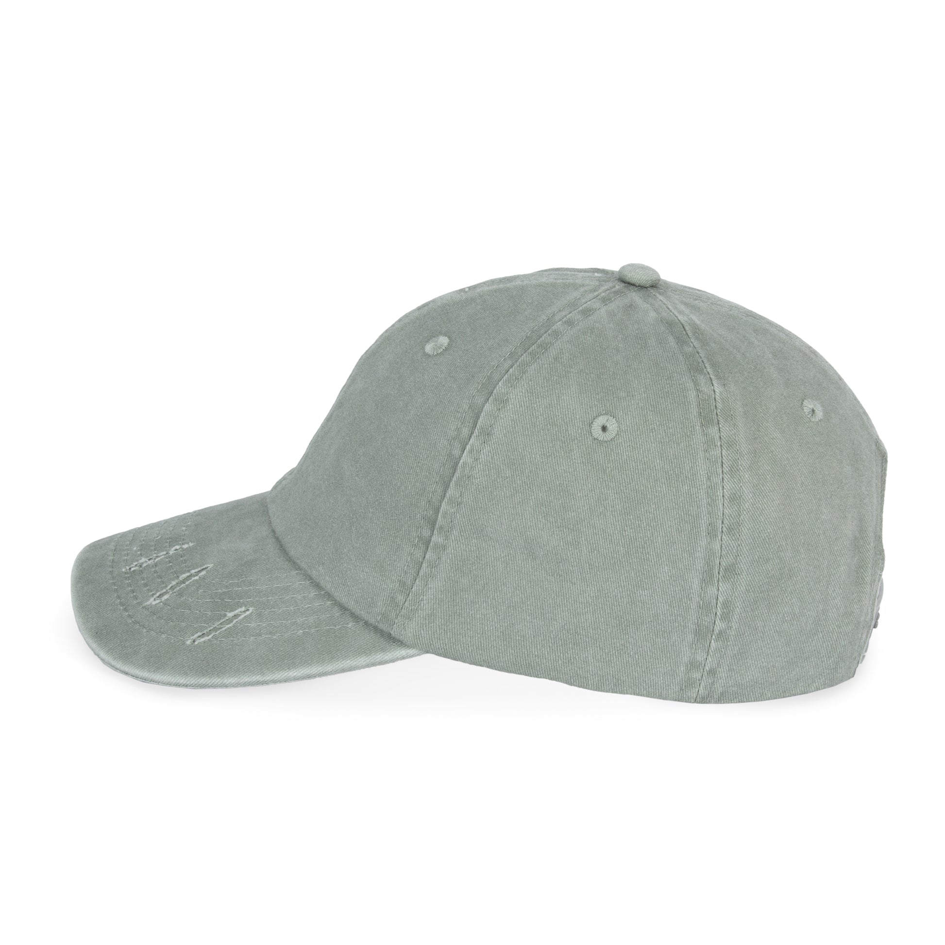 Ecologische uniseks pet met verwassen look