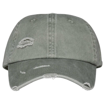 Ecologische uniseks pet met verwassen look