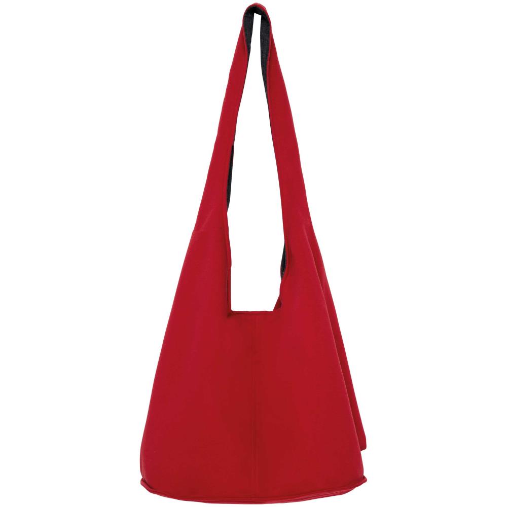 Schoudertas van fleece