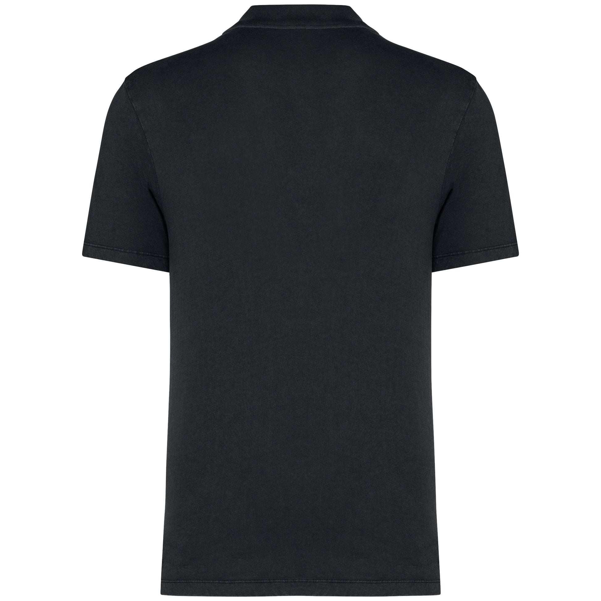 Ecologische verwassen herenpolo van jersey