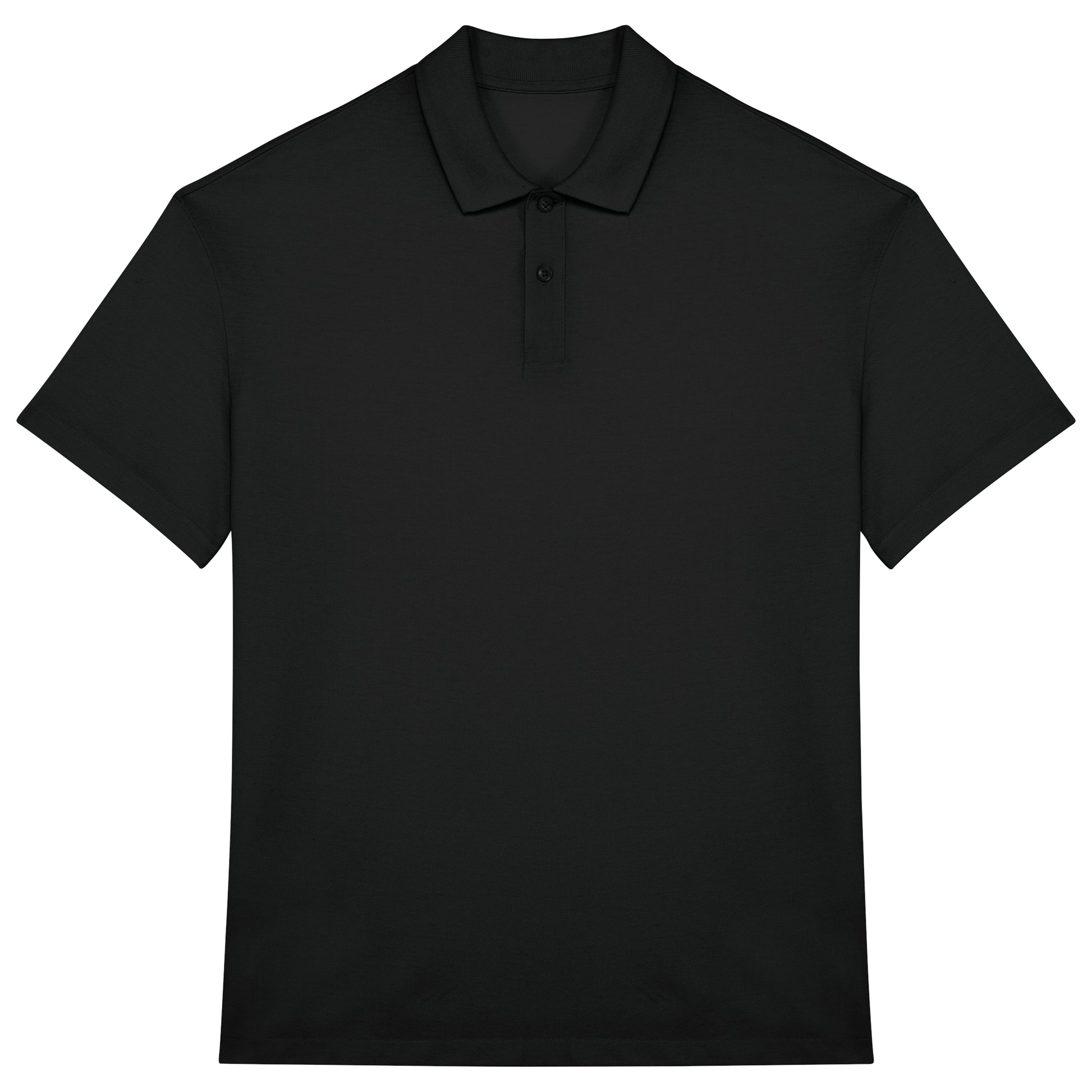 Ecologische herenpolo van piquétricot met afhangende schouders