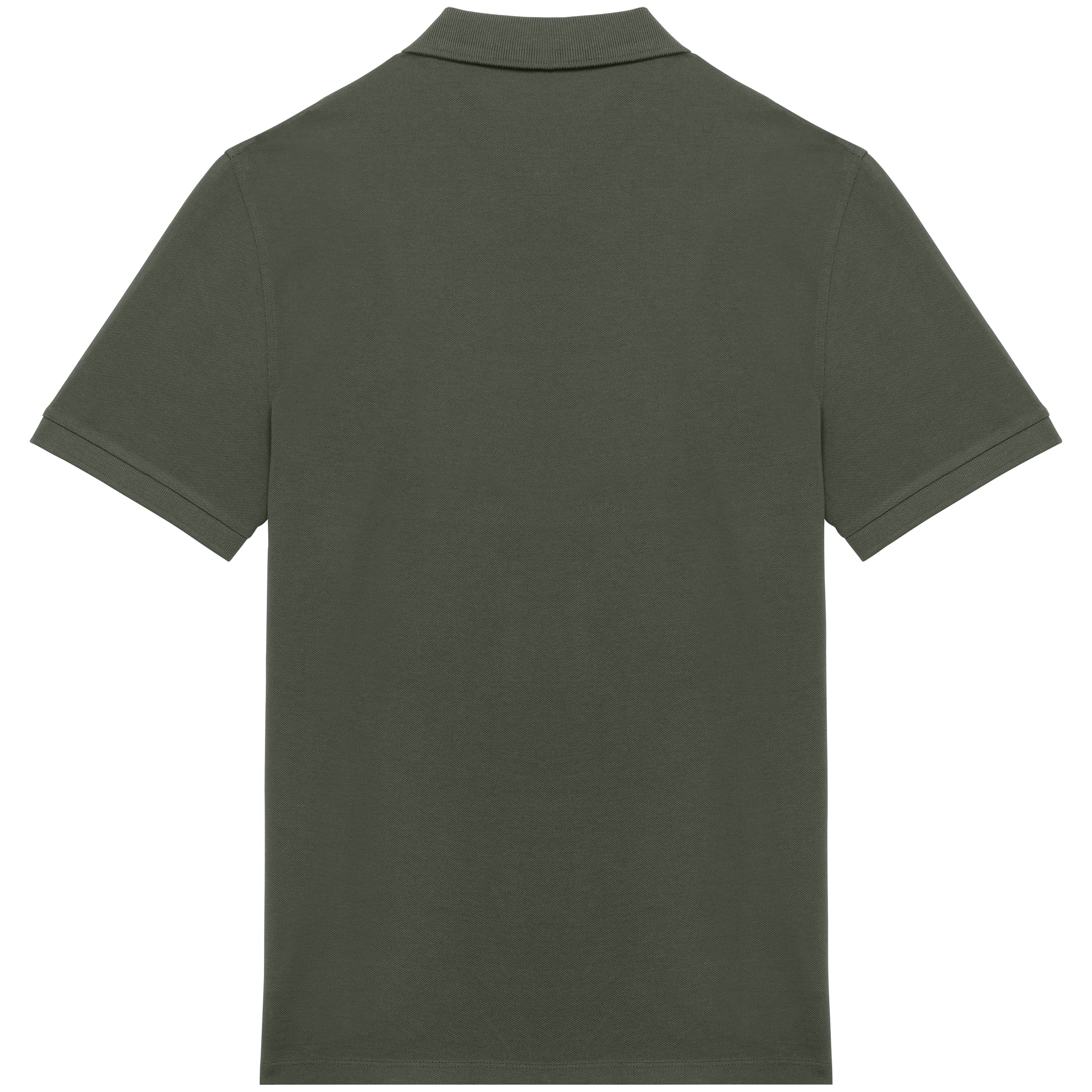 Ecologische herenpolo in piquétricot