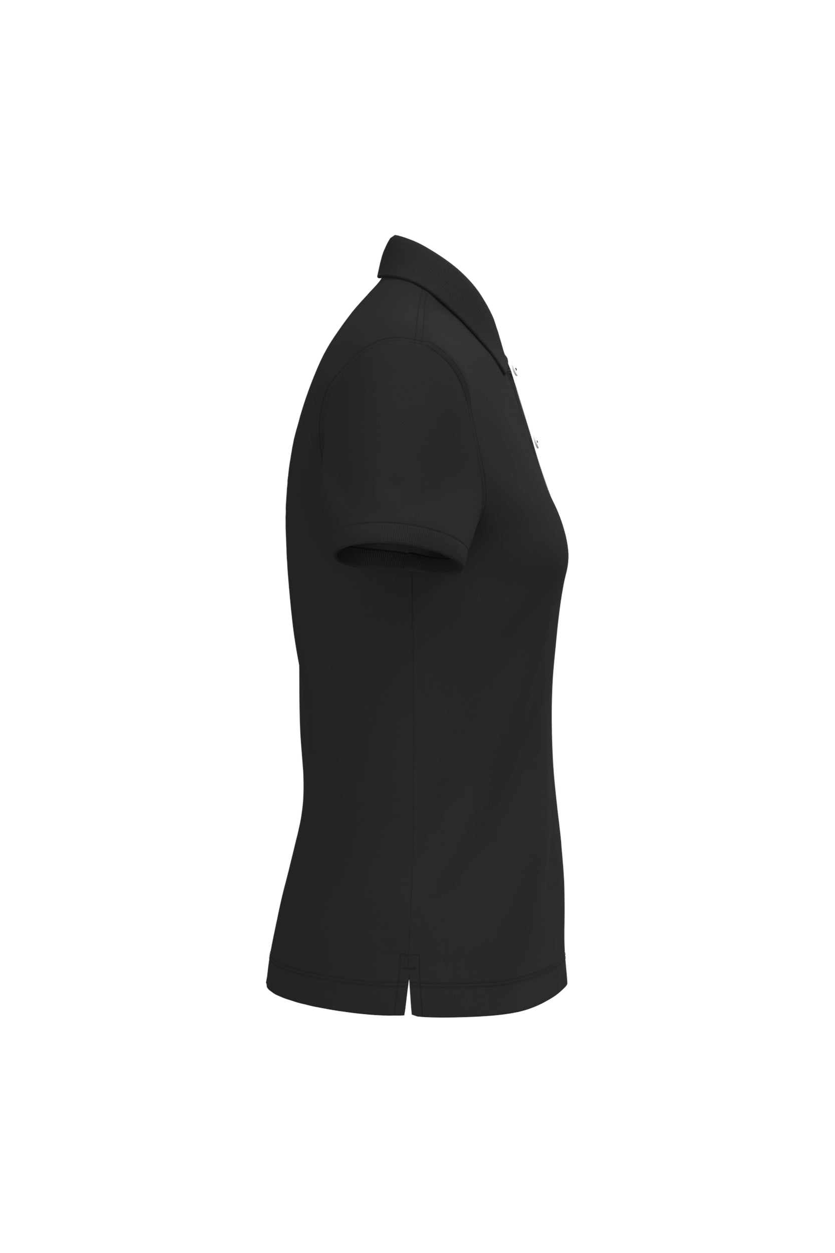 Ecologische damespolo in piquétricot