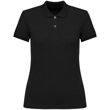 Ecologische damespolo in piquétricot
