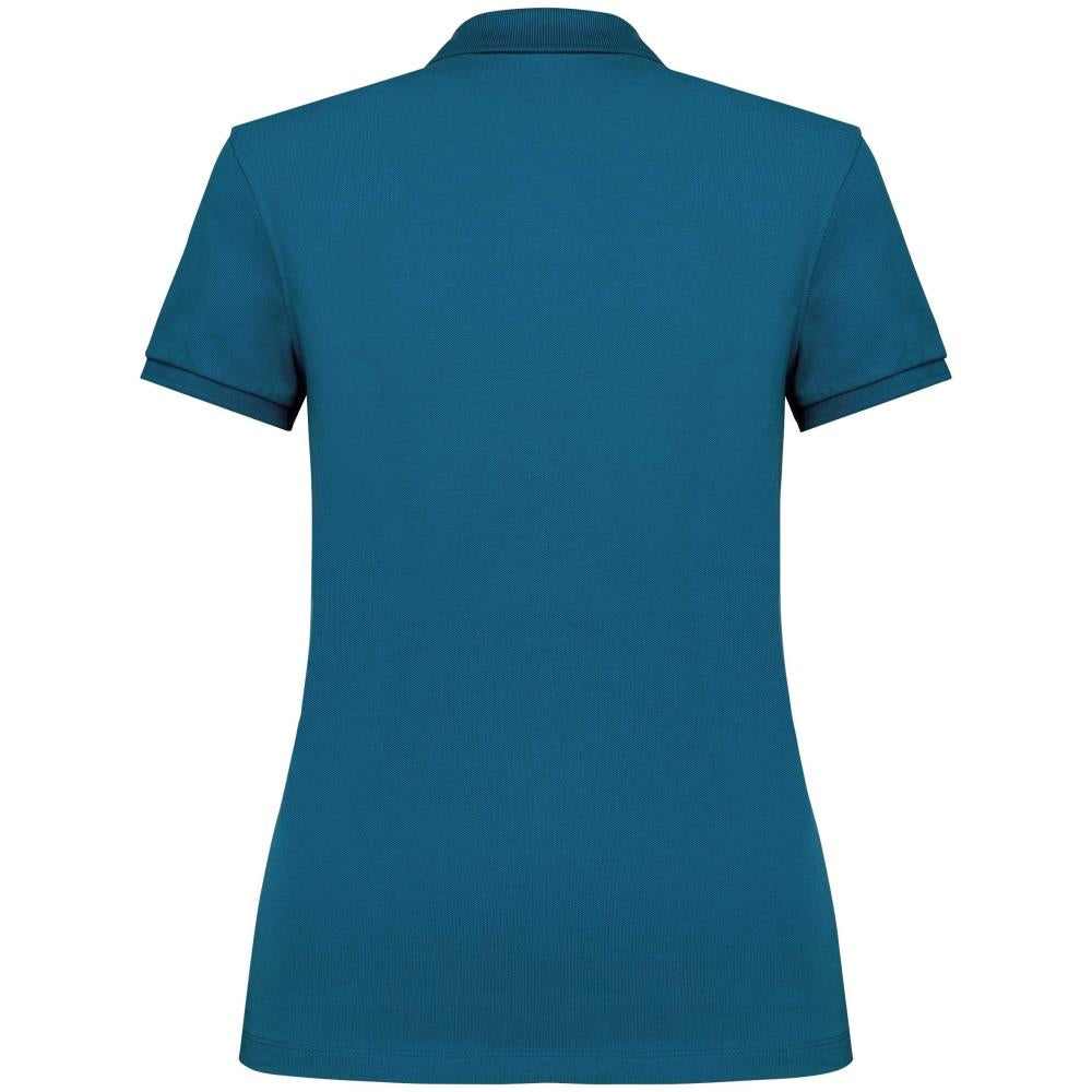 Ecologische damespolo in piquétricot