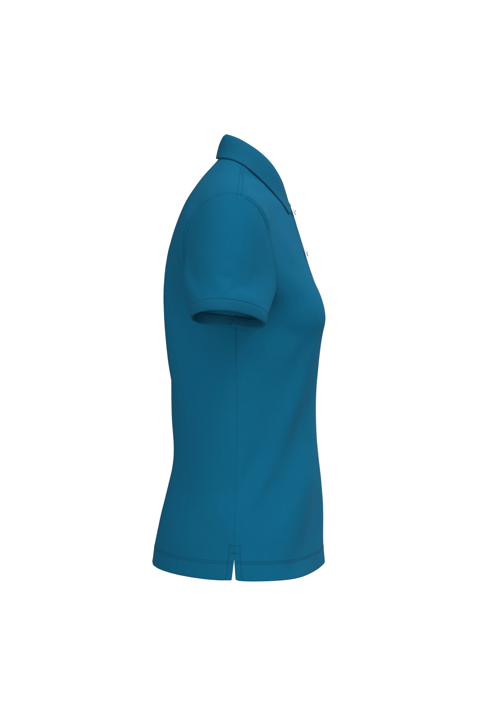 Ecologische damespolo in piquétricot