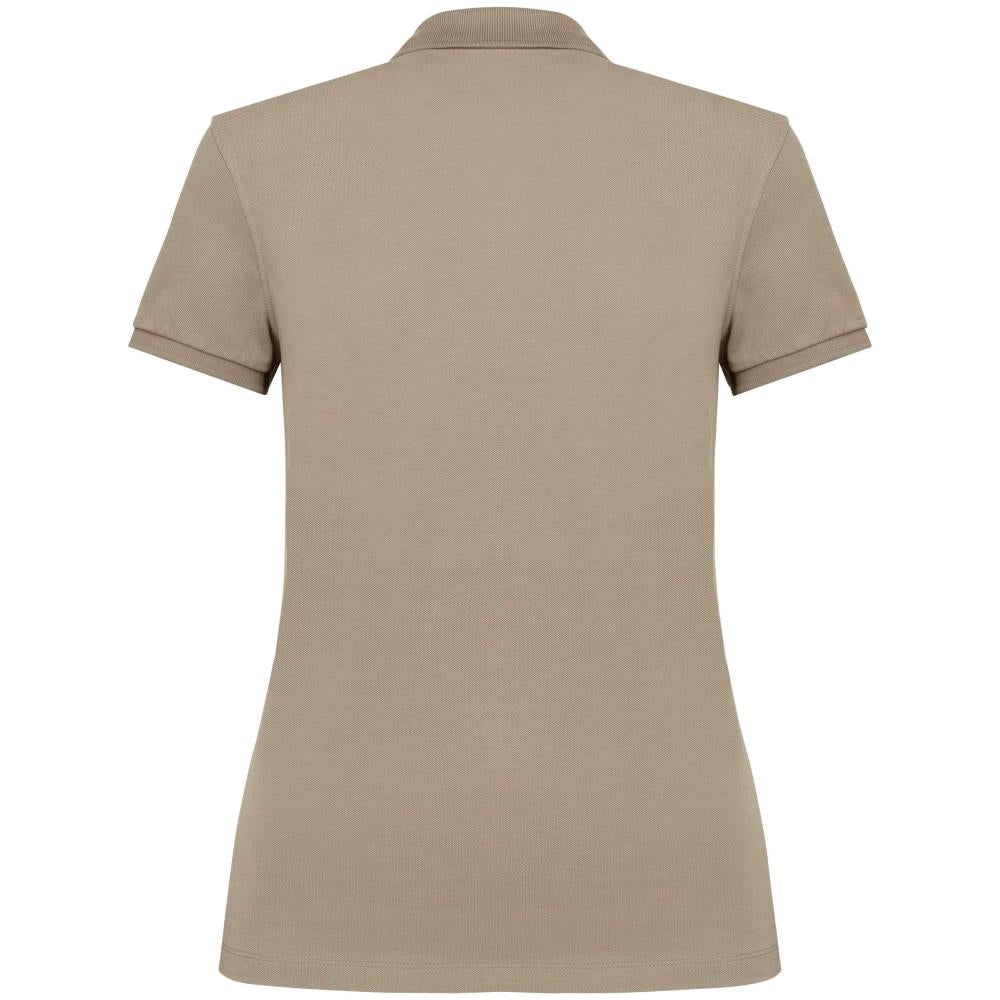 Ecologische damespolo in piquétricot
