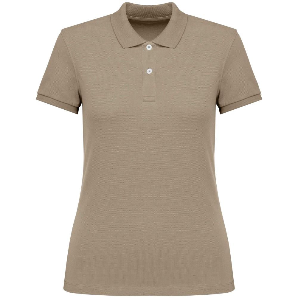 Ecologische damespolo in piquétricot