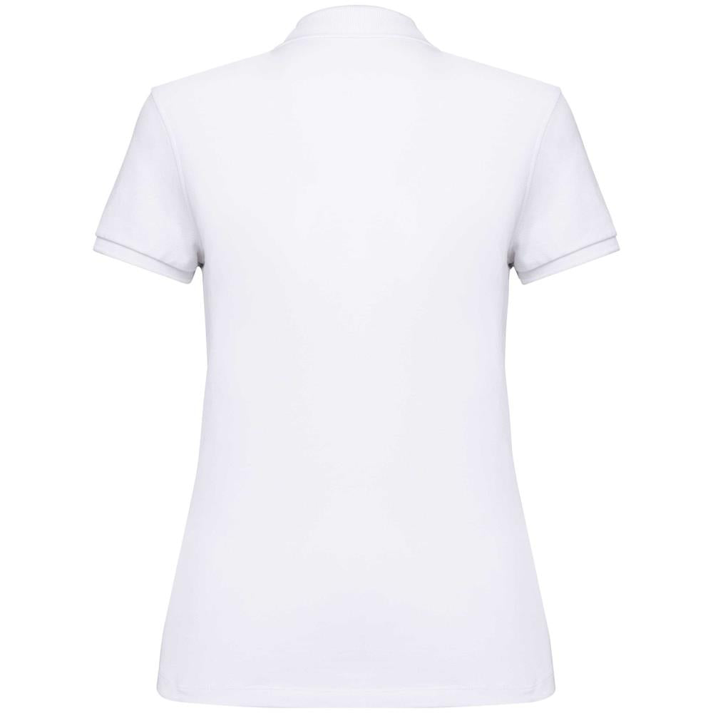 Ecologische damespolo in piquétricot