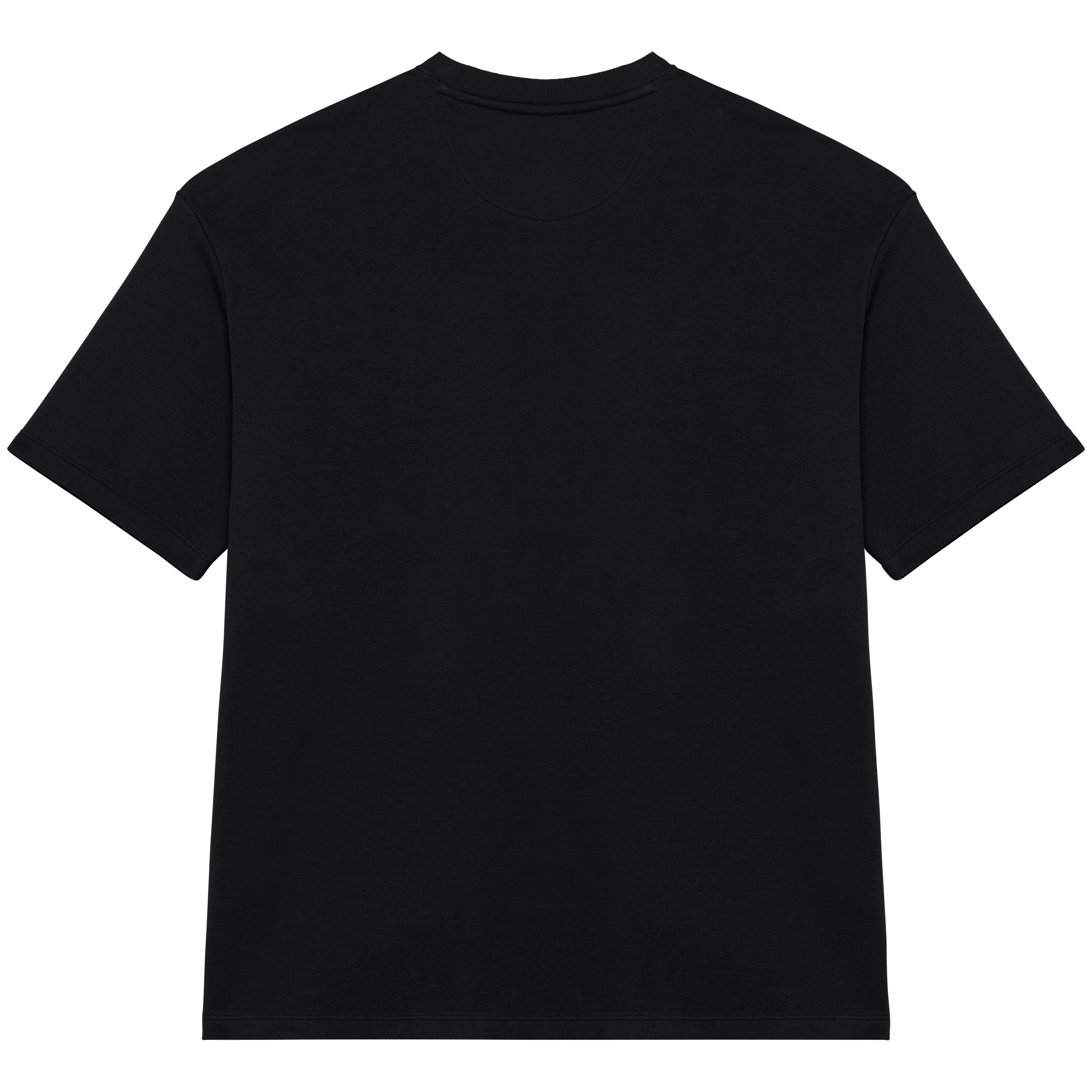 Ecologisch oversized uniseks T-shirt French Terry